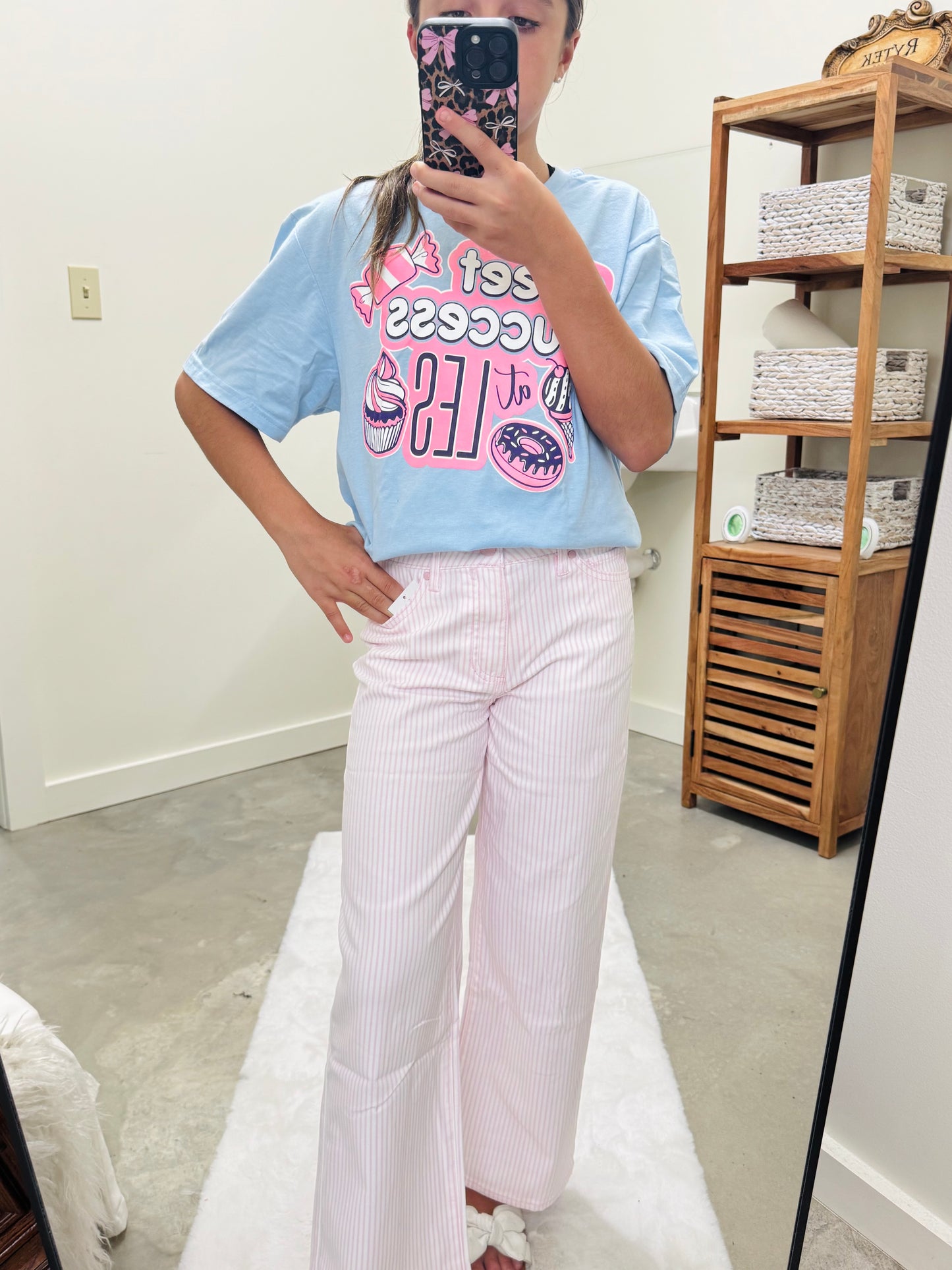 Girls Wide Leg Jean