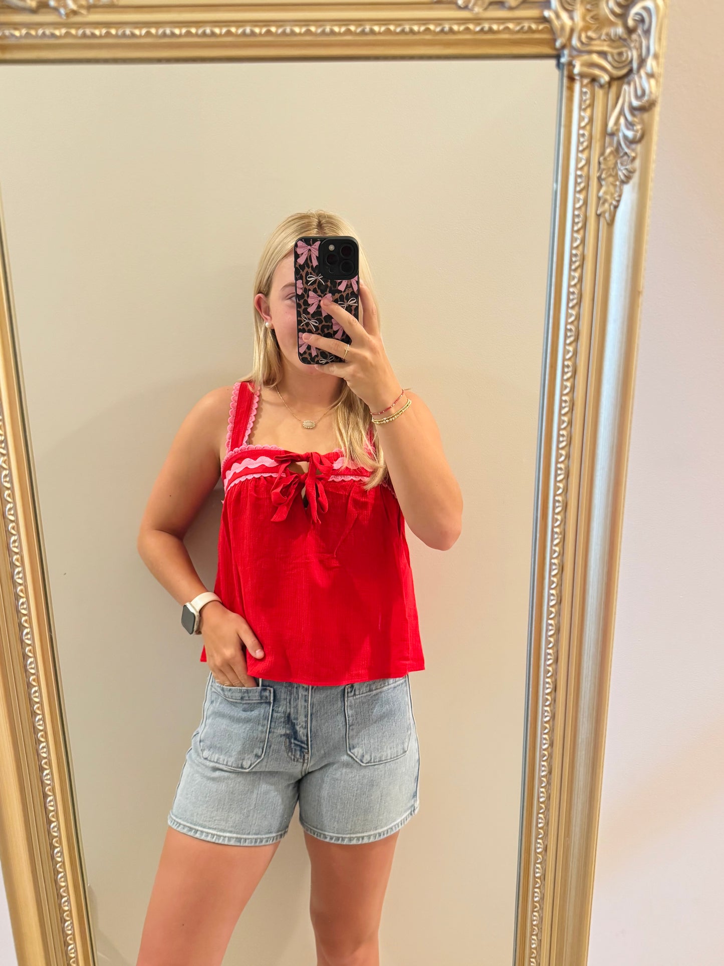 Red Ric Rac Tank