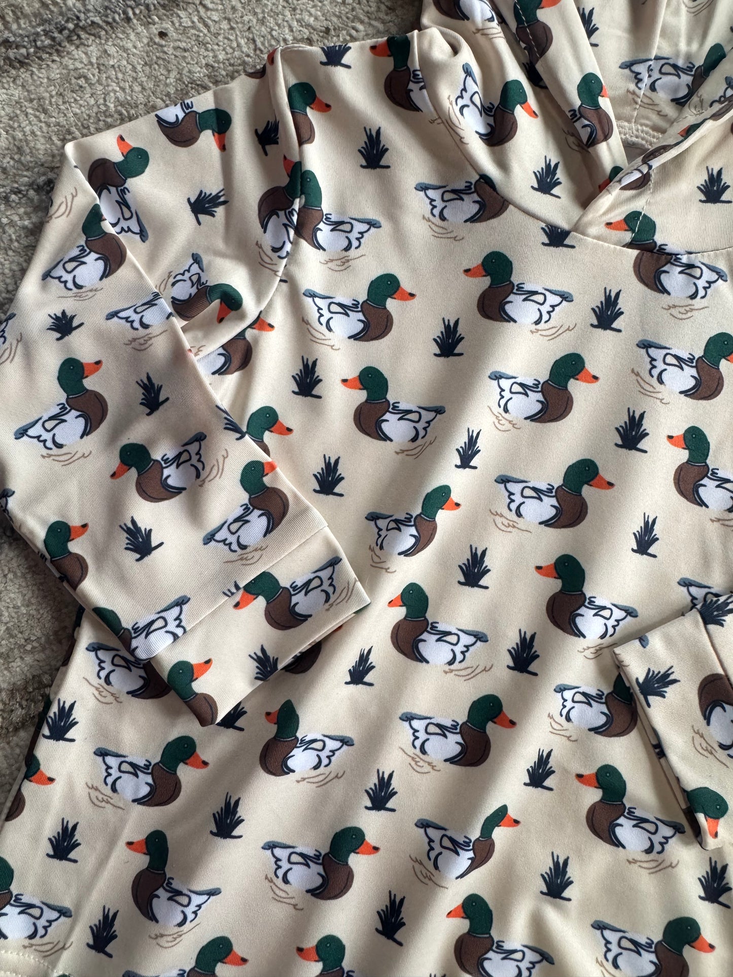 Mallard Marsh Performance Hooded Long Sleeve