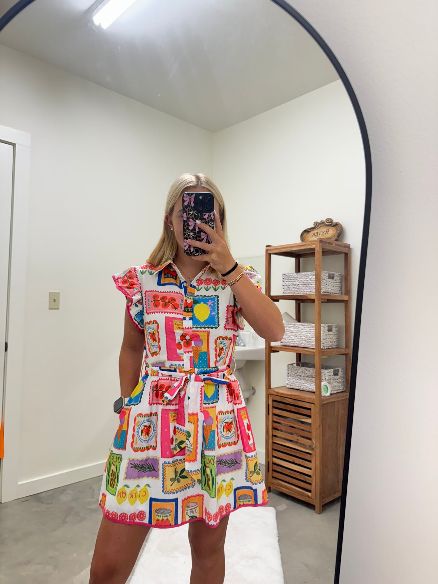 Multi Print Dress