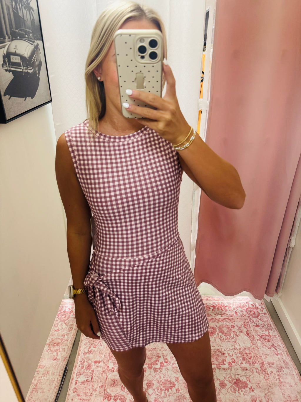 Mauve Wrap Dress