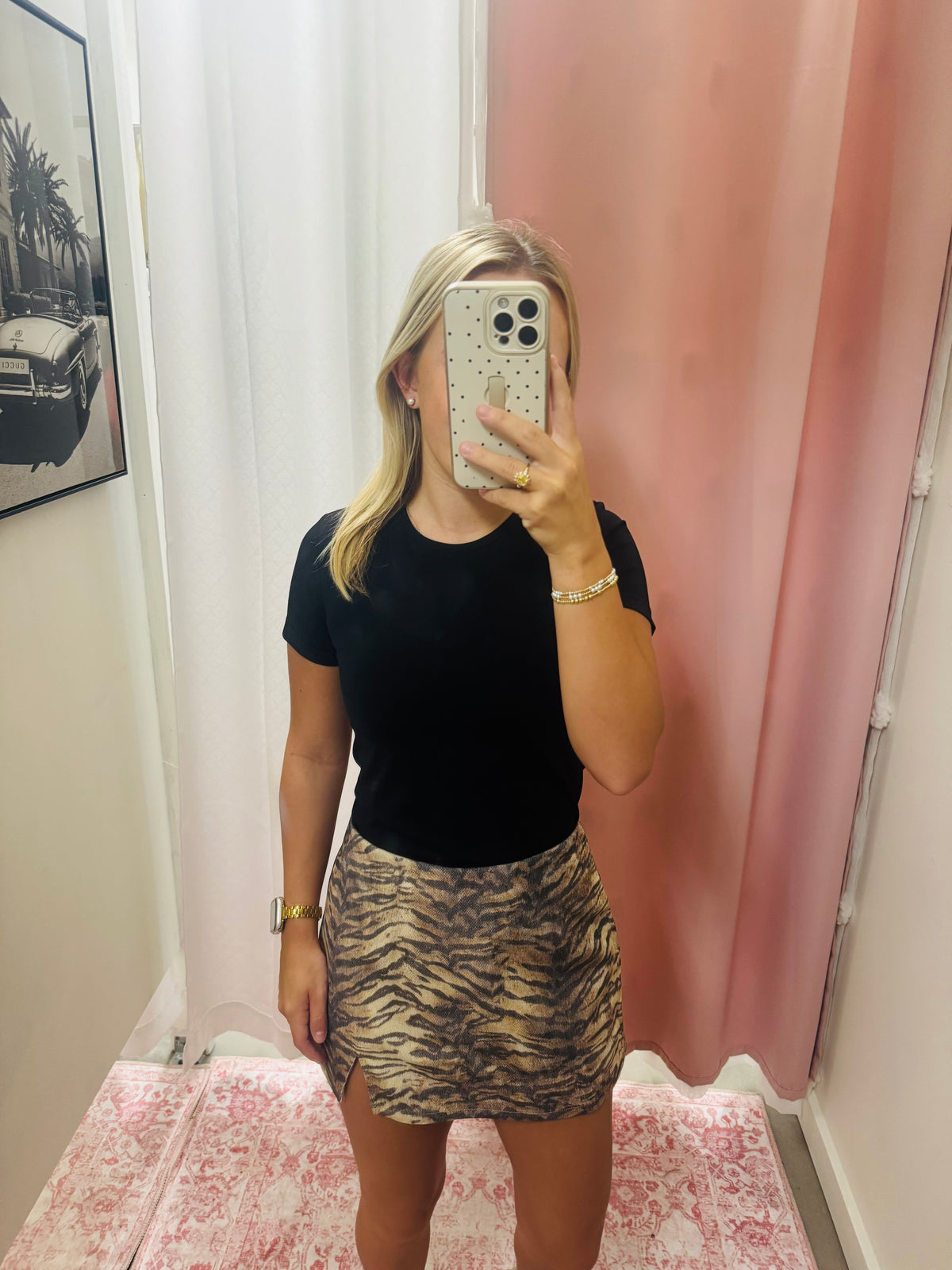 Tiger Jean Skort