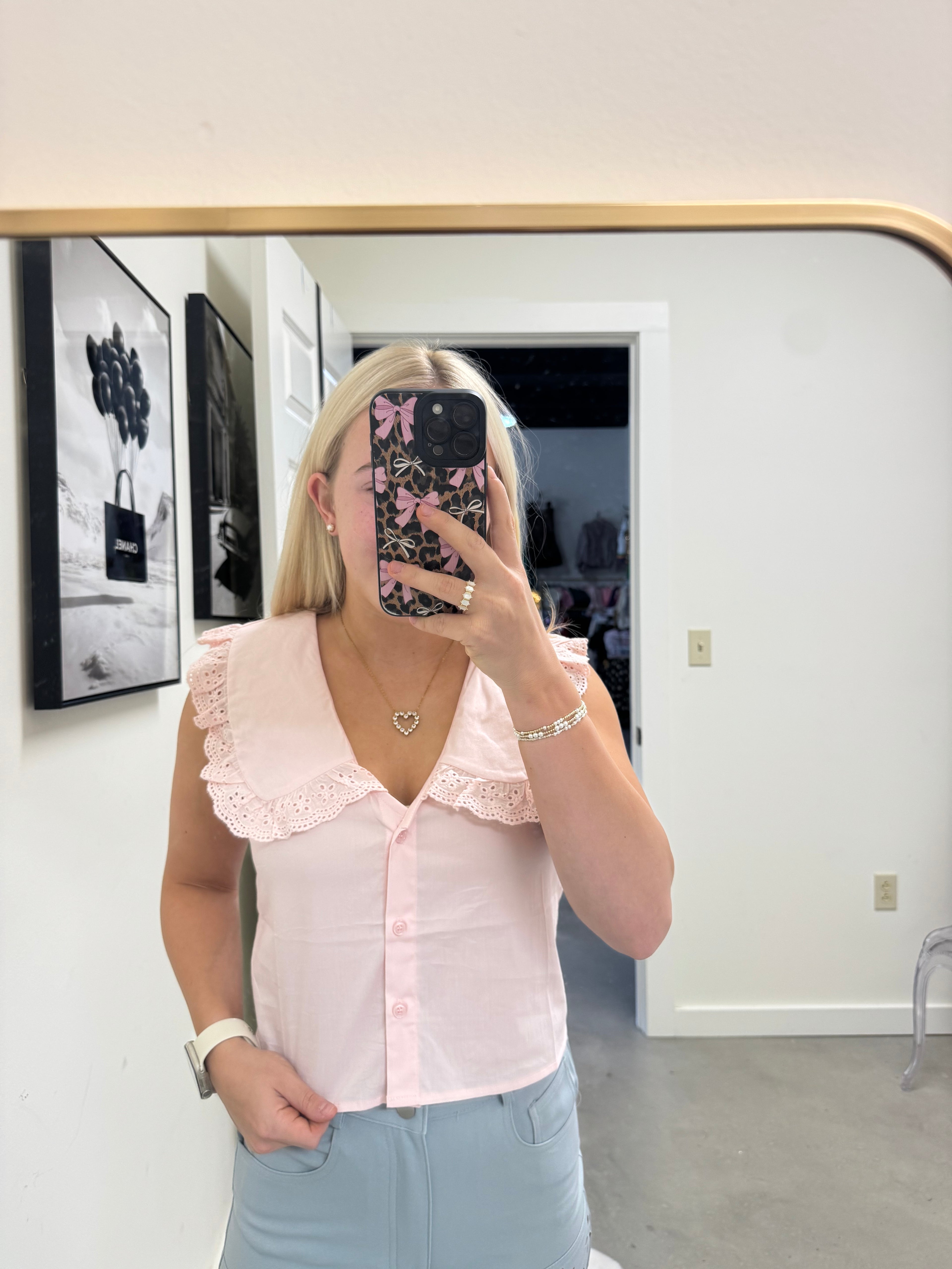 Spring Pink Top