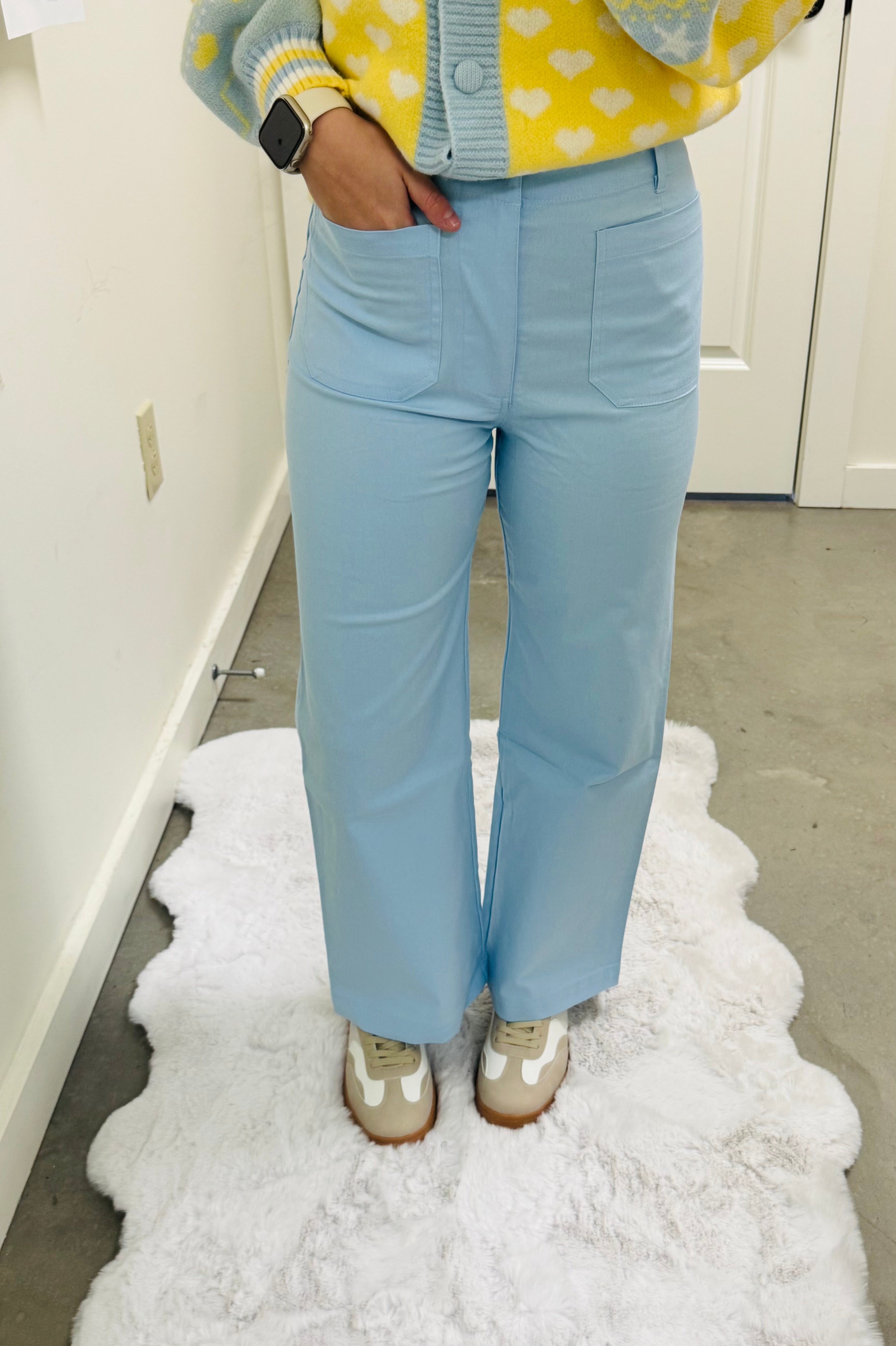 Sky Blue Pants