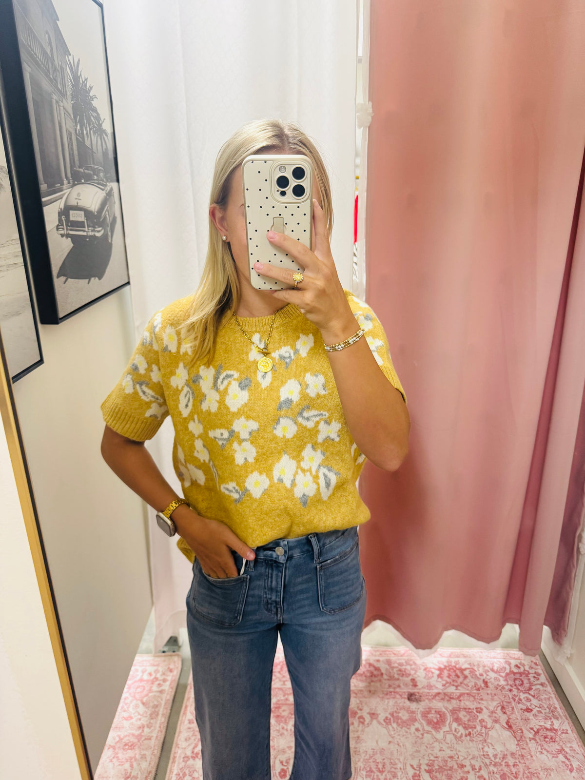 Mustard Cozy Sweater Top