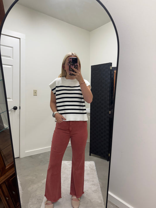 Cabernet Cropped Jean