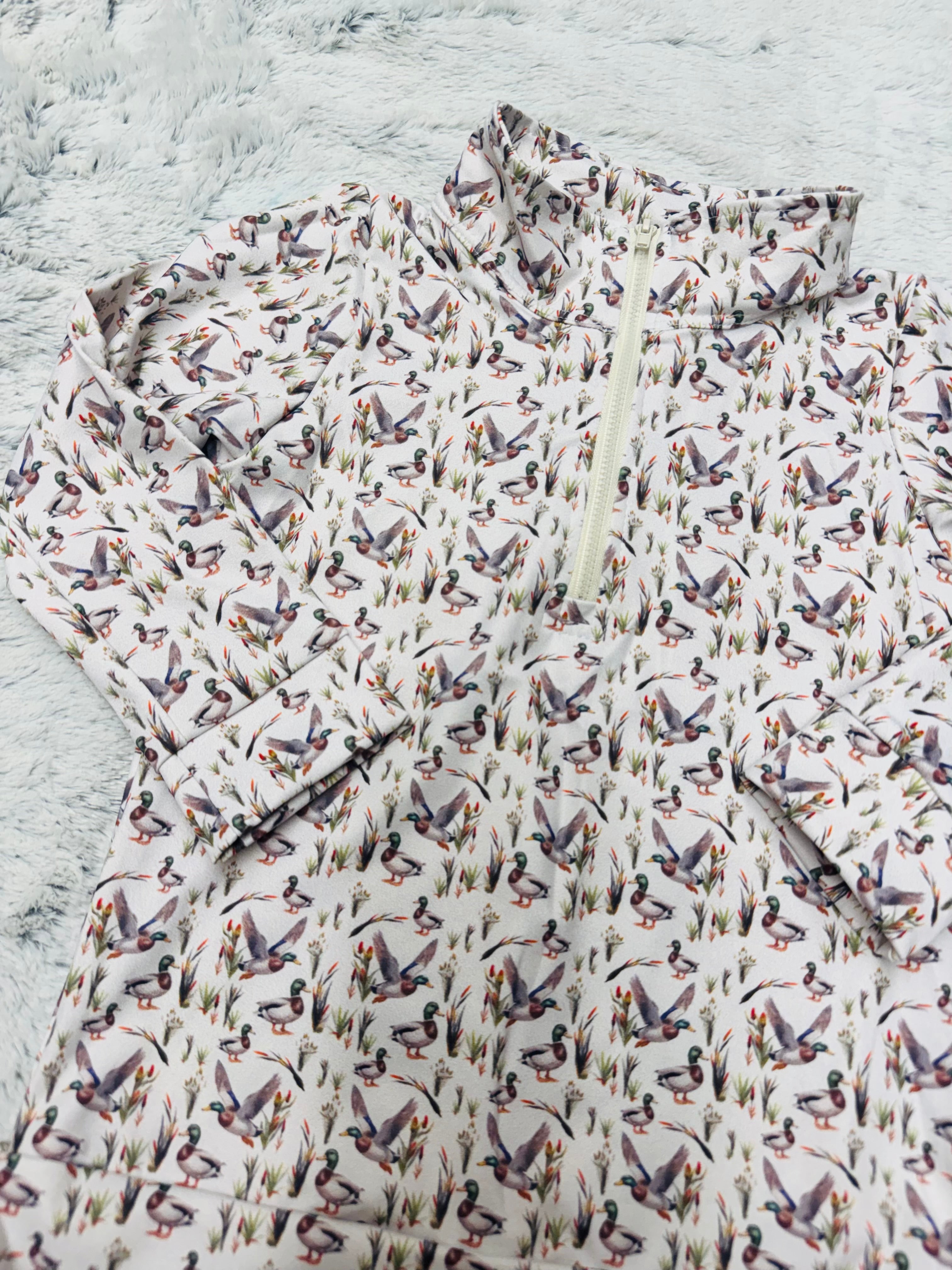 Boys Duck Quarter Zip