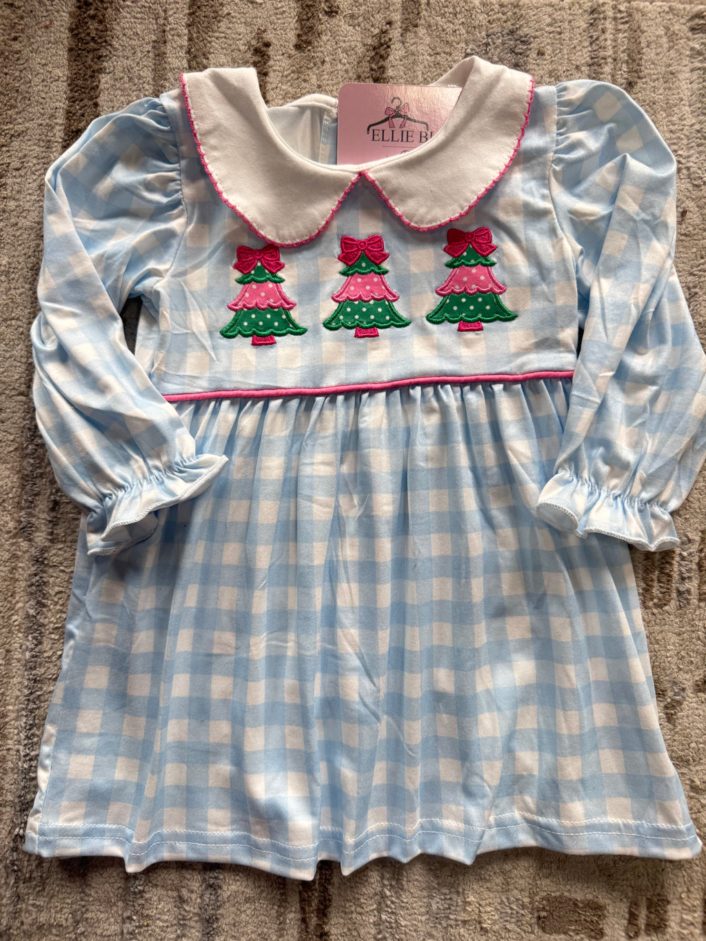 Soft Wonderland Gingham Dress
