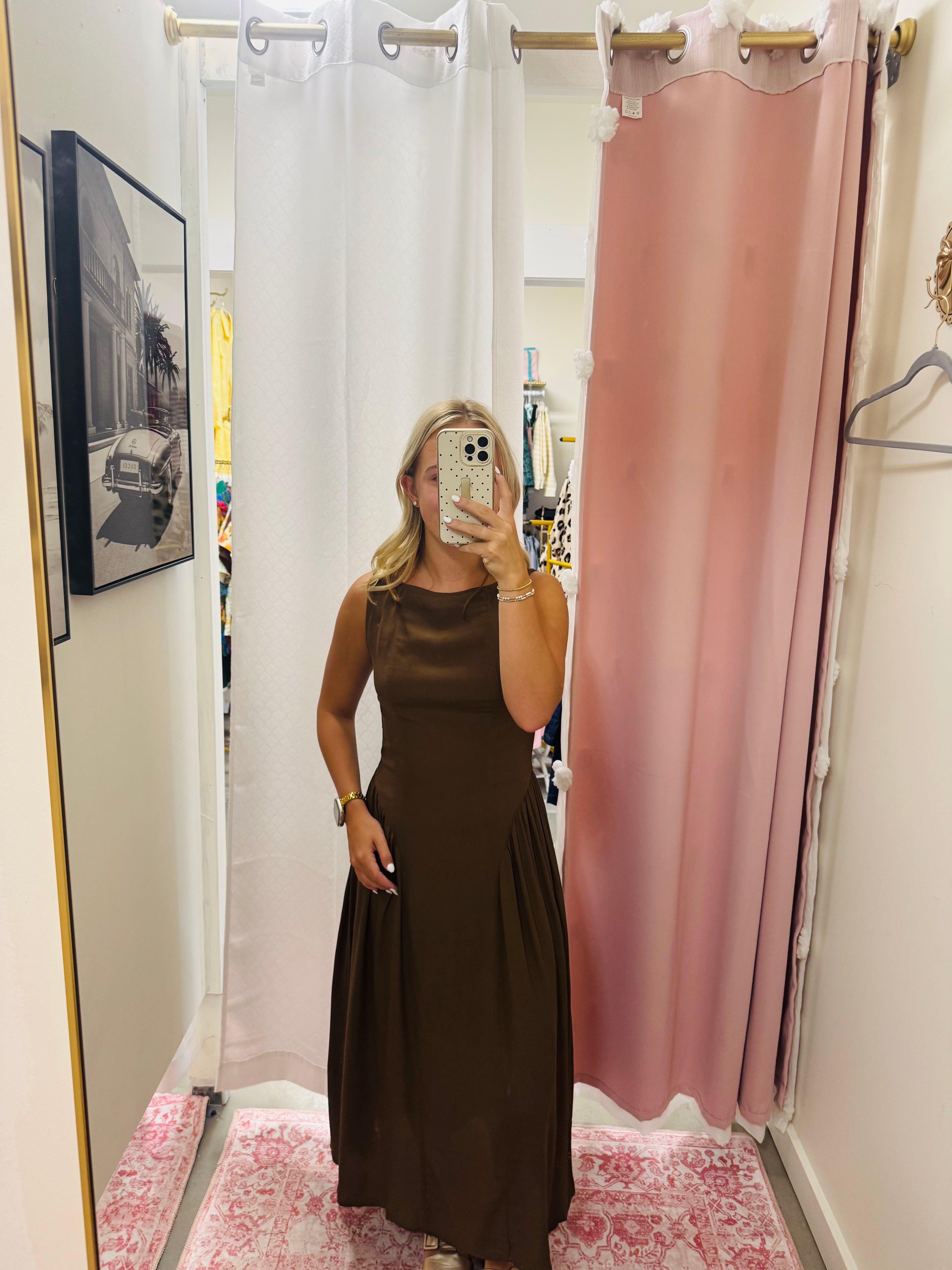 Chocolate Midi Dress
