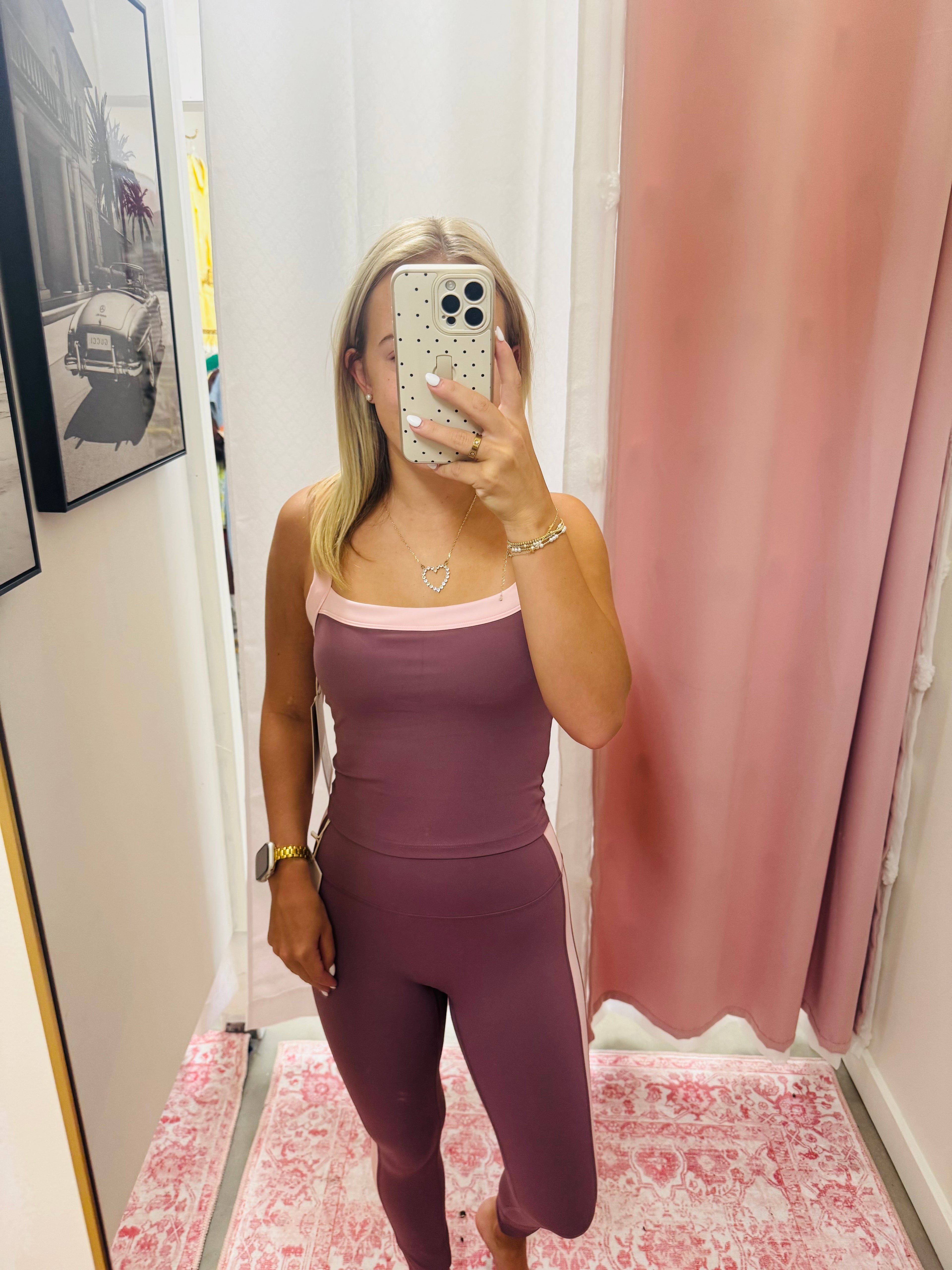Mauve Athletic Top