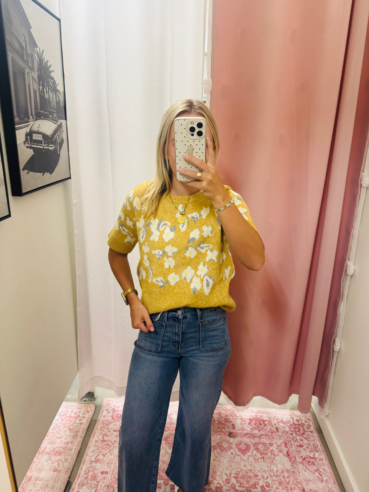 Mustard Cozy Sweater Top