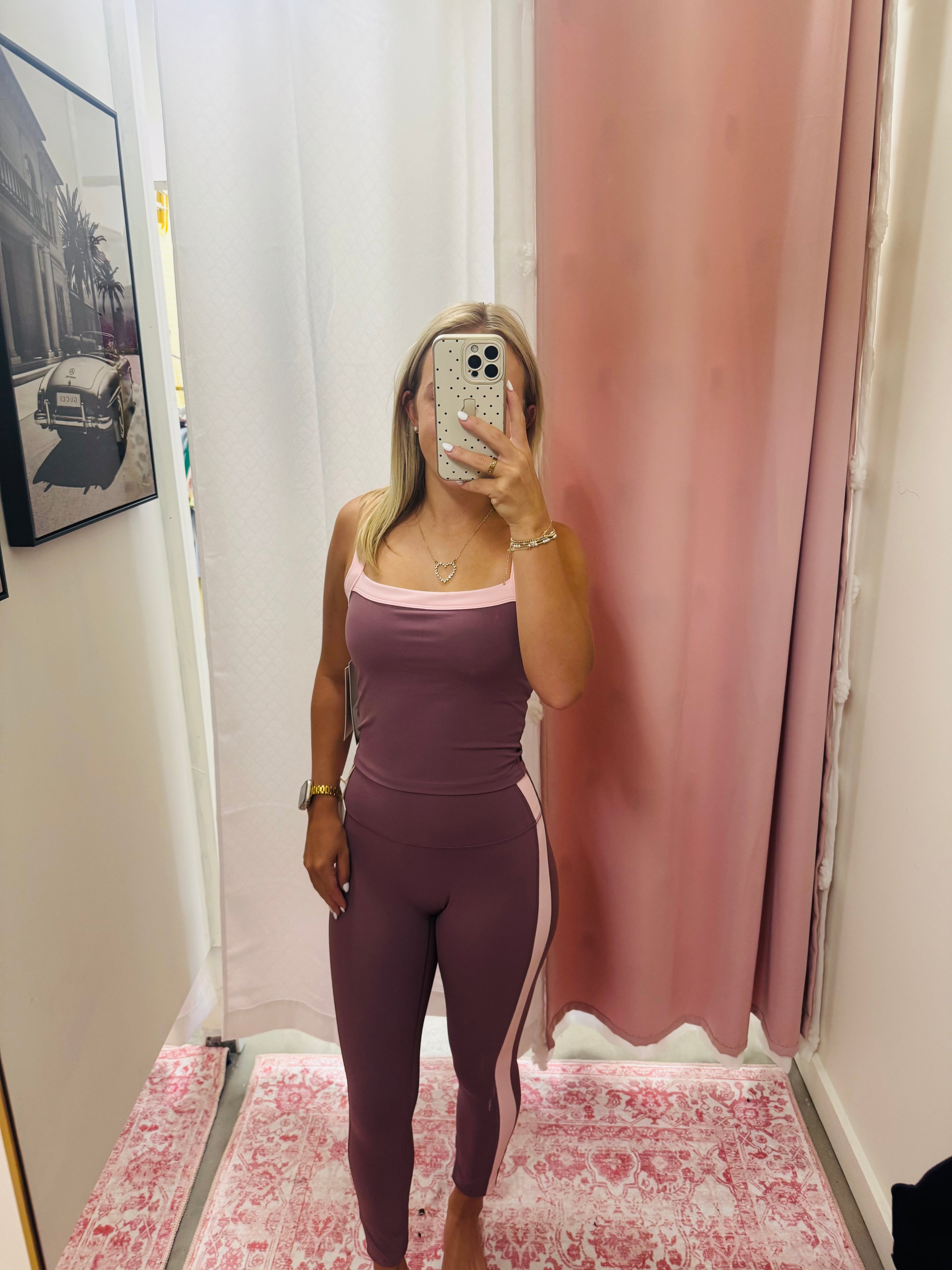 Mauve Athletic Leggings