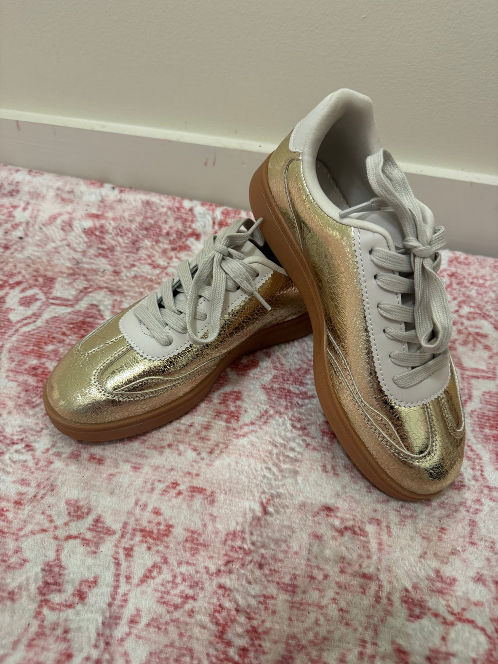 Gold Full Back Sneaker