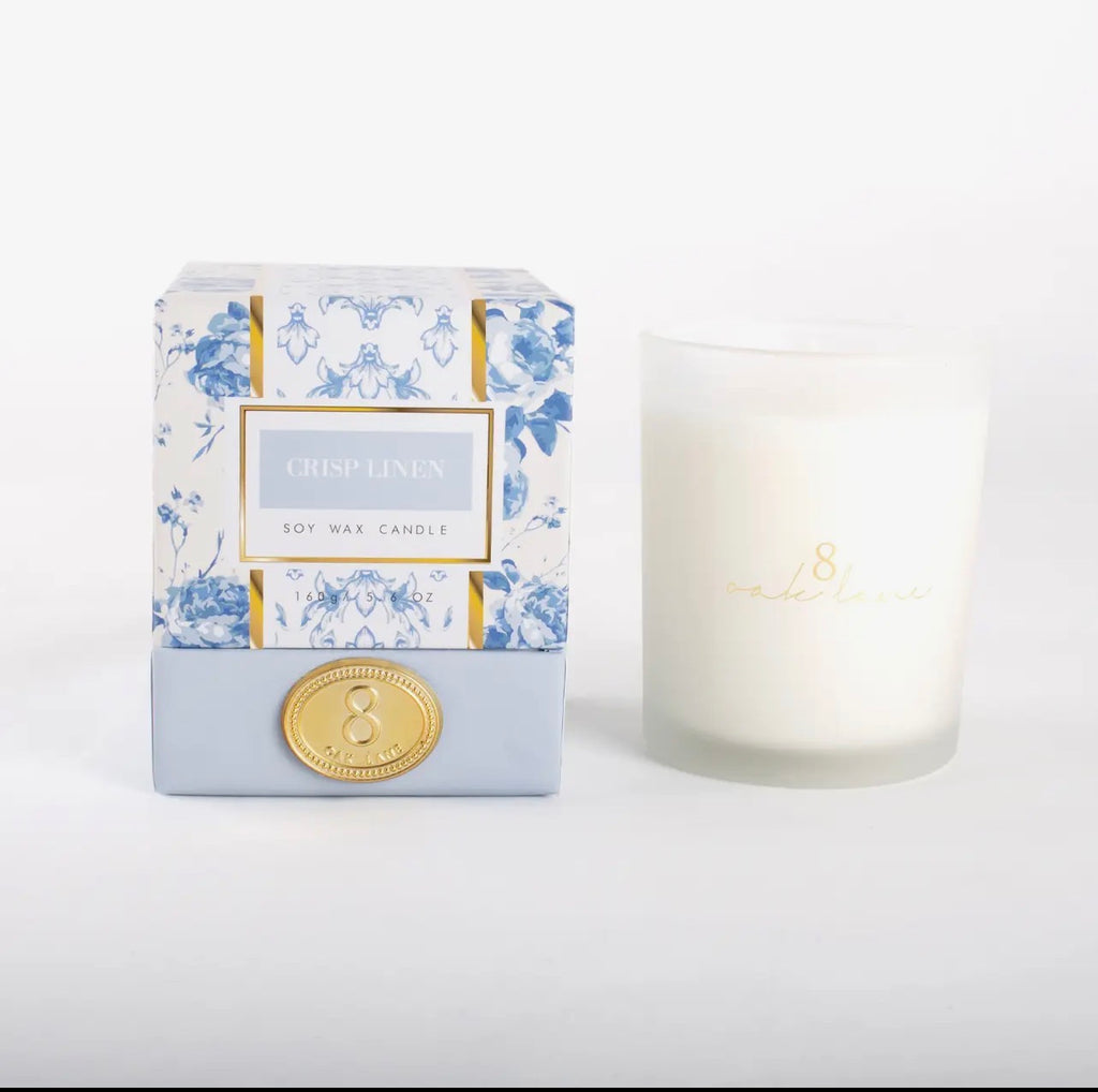 Crisp Linen Soy Wax Candle