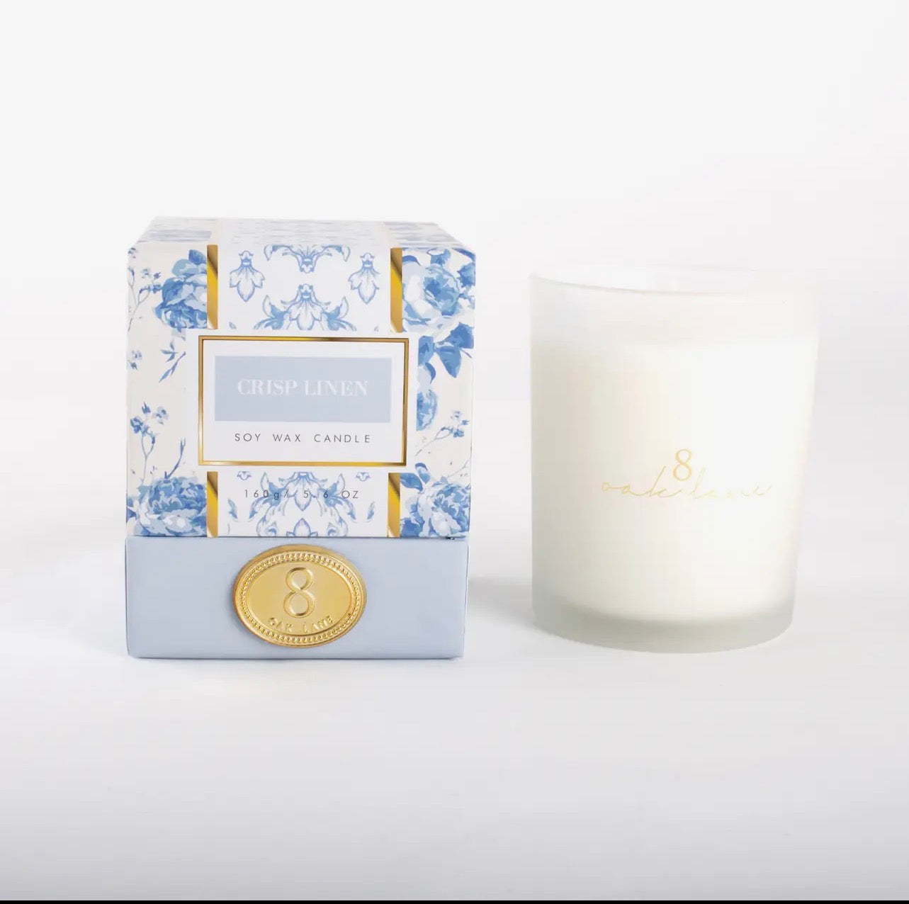 Crisp Linen Soy Wax Candle