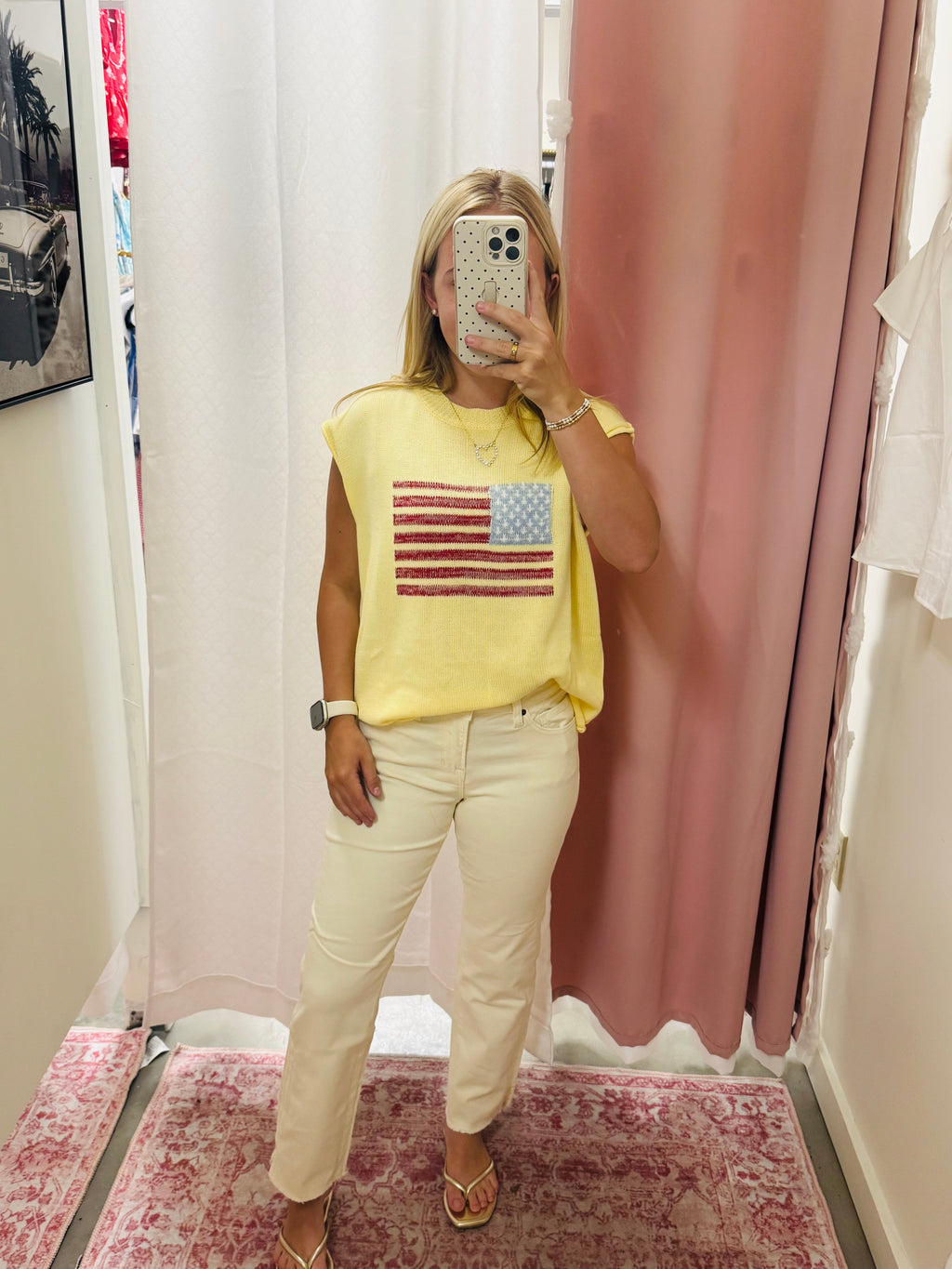 Ivory Straight Leg Jeans