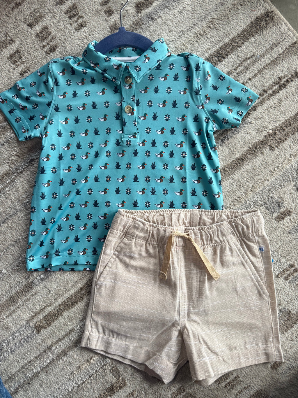 Boy Duck Performance Polo