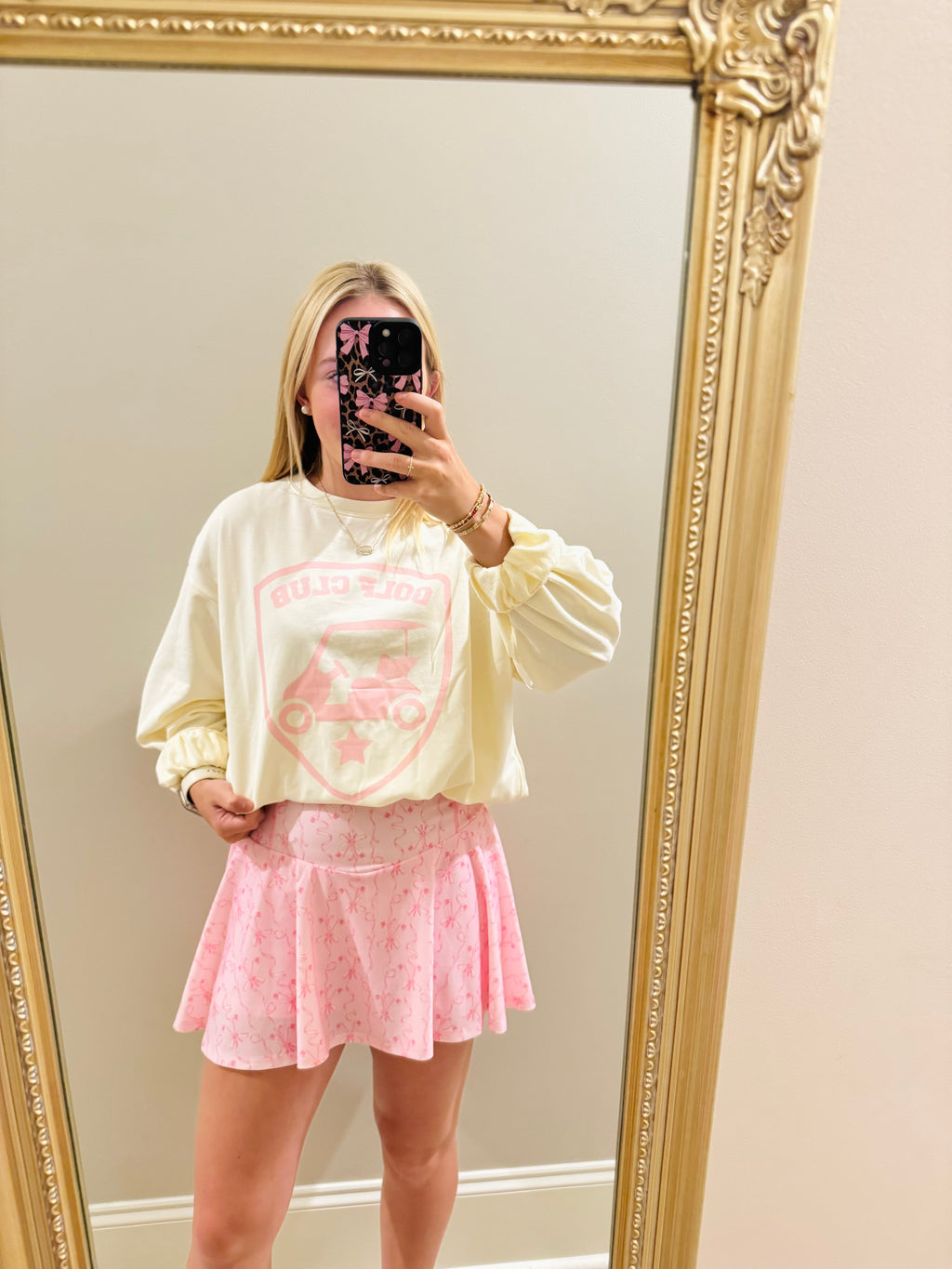 Golf Club Sweatshirt With Pockets