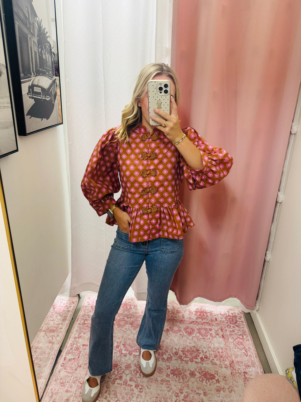 Front Pocket Kick Flare Jean