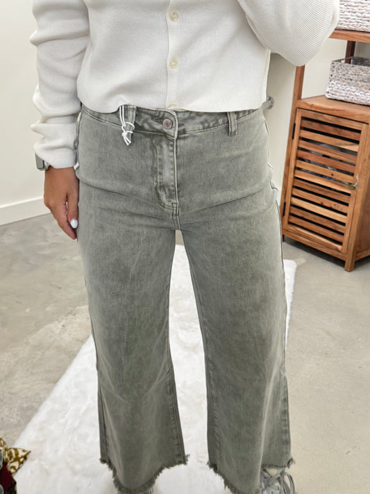 Olive Green Wash