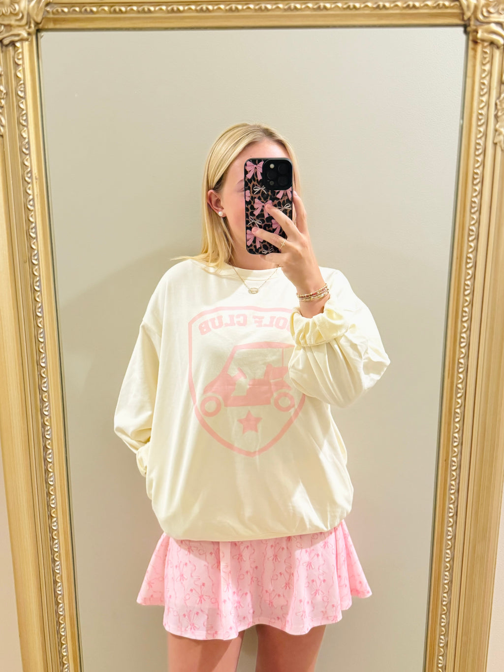 Golf Club Sweatshirt With Pockets