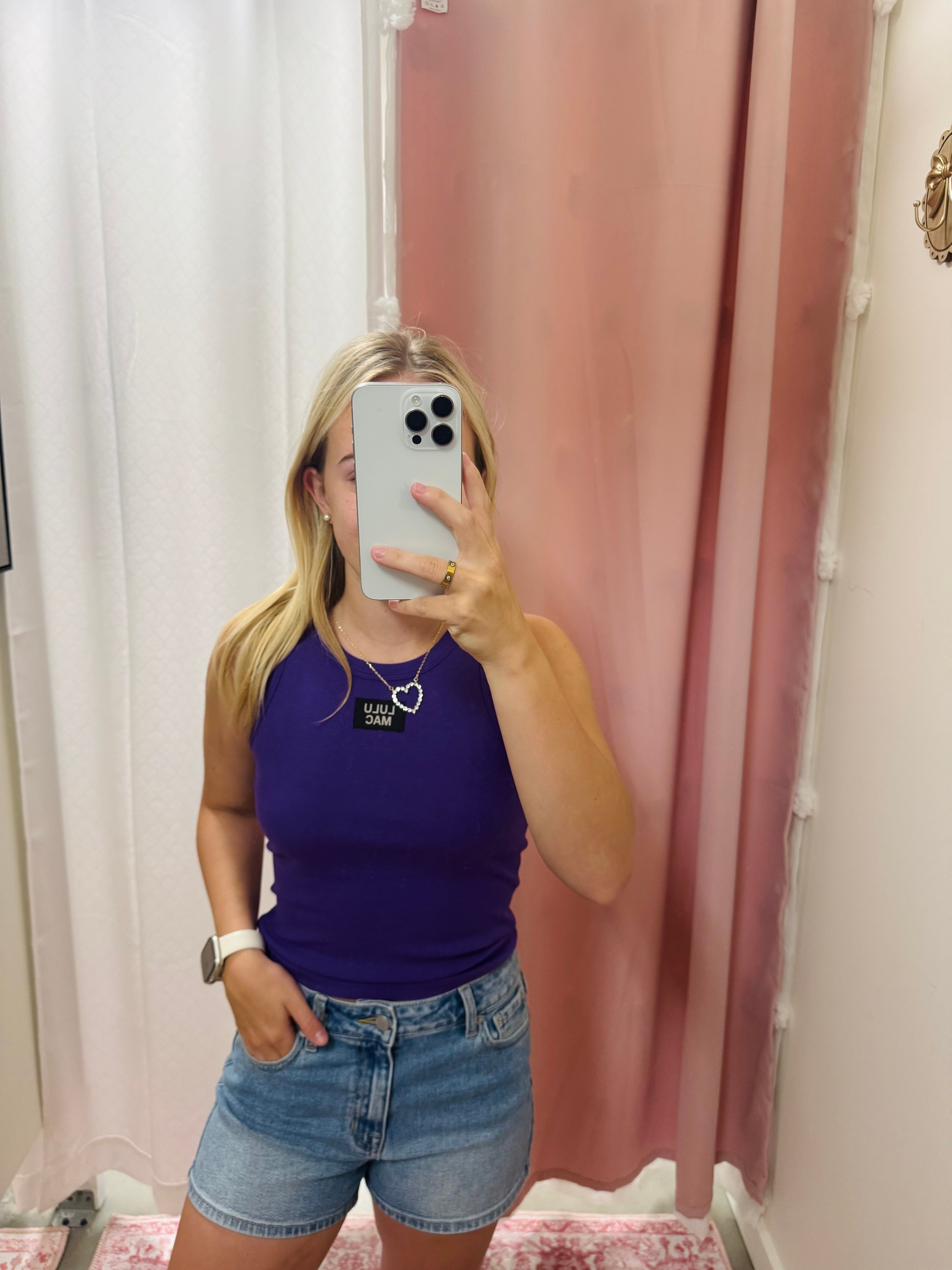 Plain Purple Tank