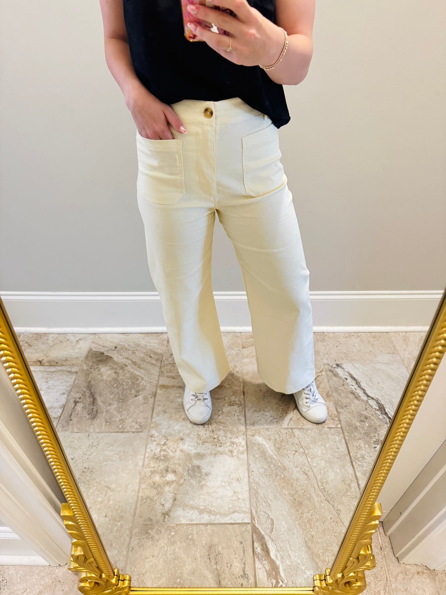 Banana Cream Jeans