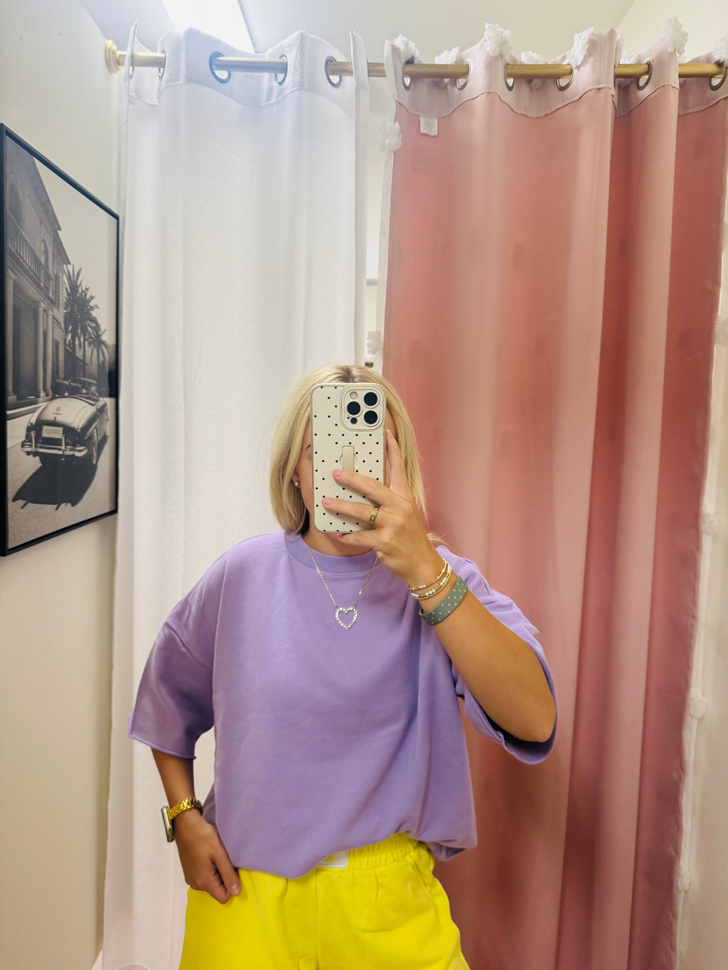 Lulu Mac Lavender S/S Top