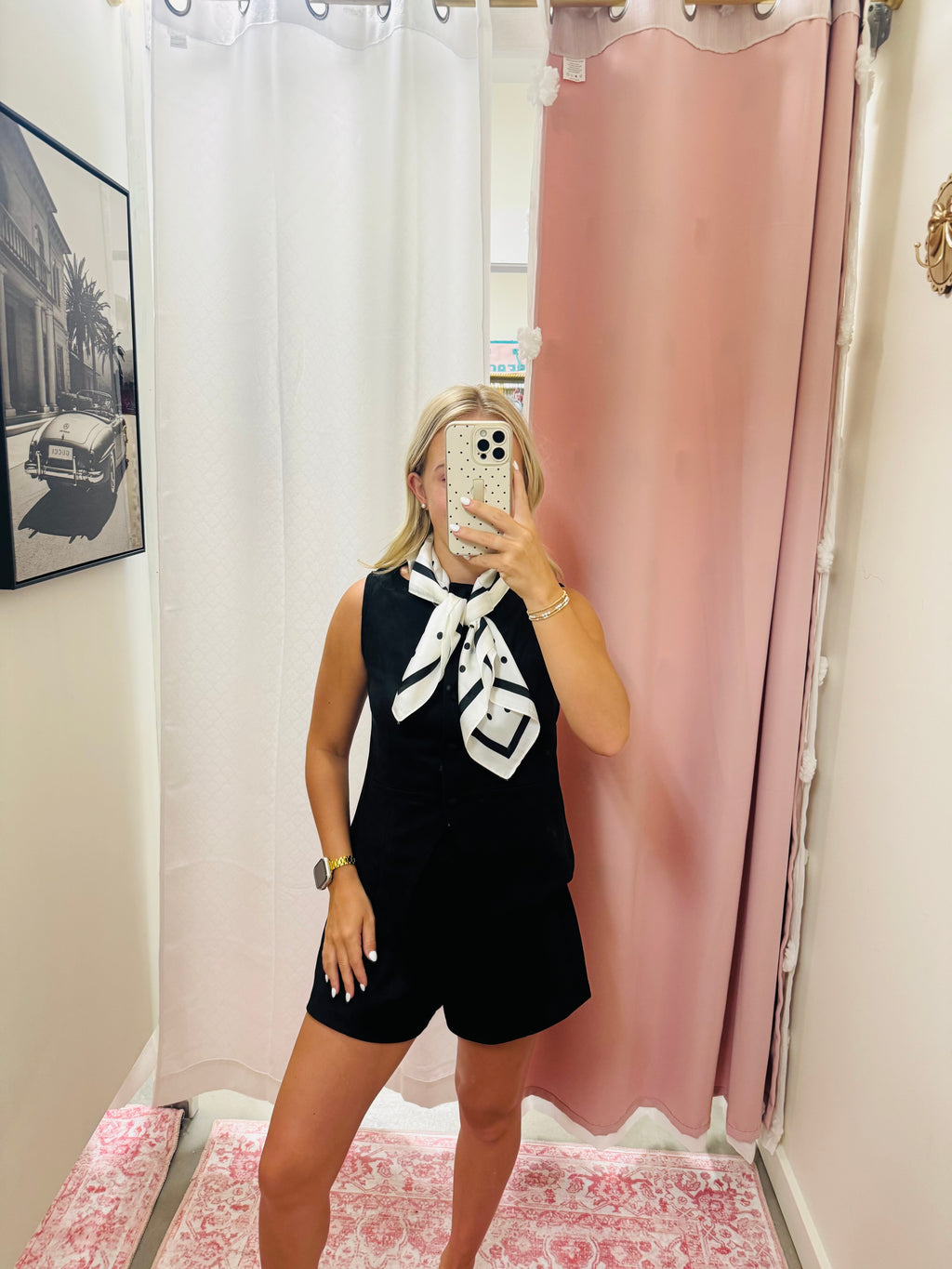 Black Suede Set