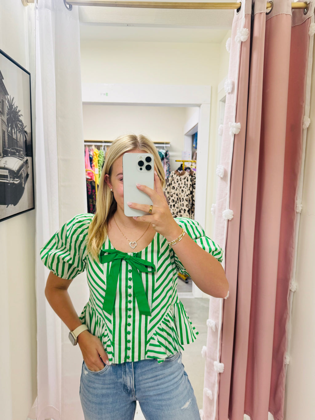 Master’s Peplum Top