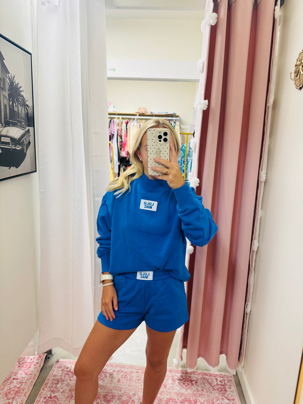 Lulu Mac Blue Shorts