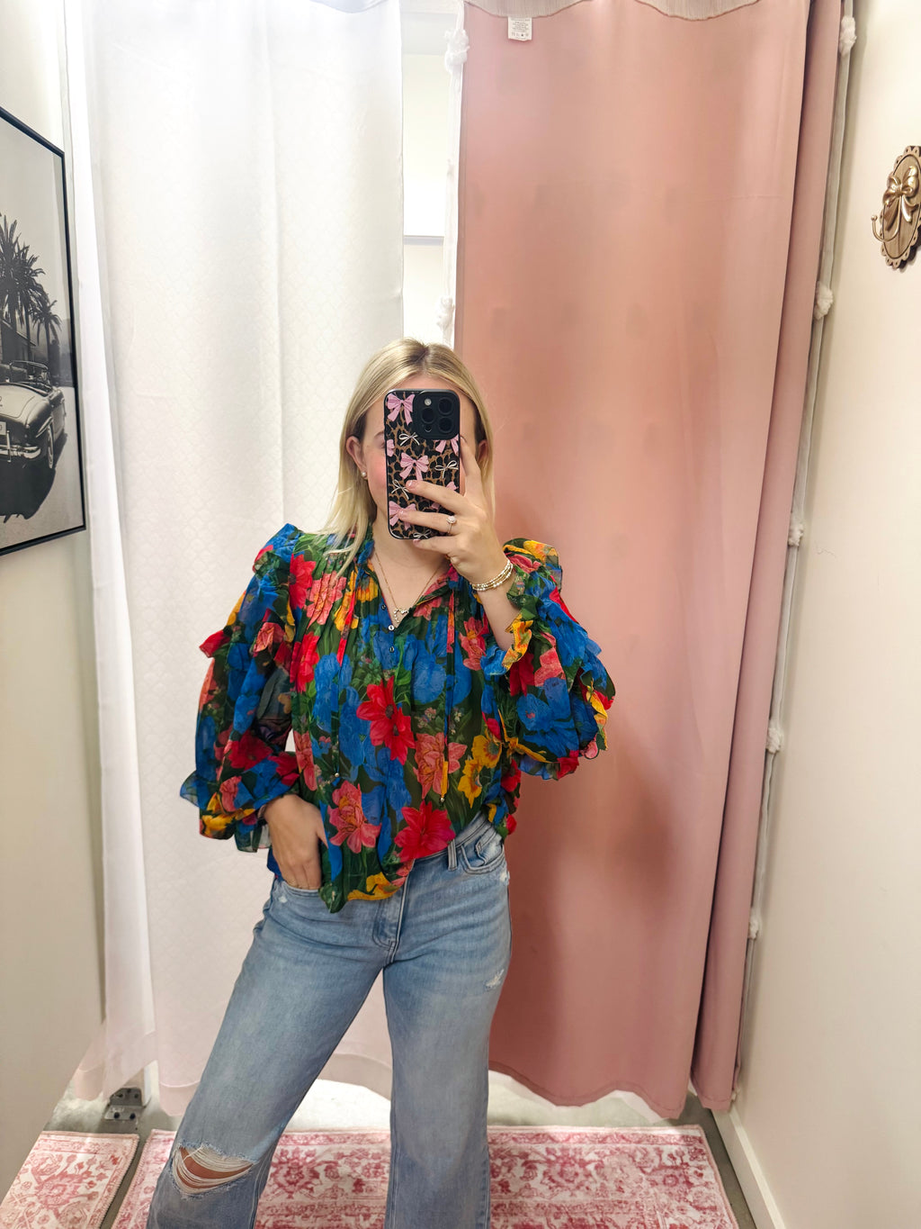 Multi Floral Top