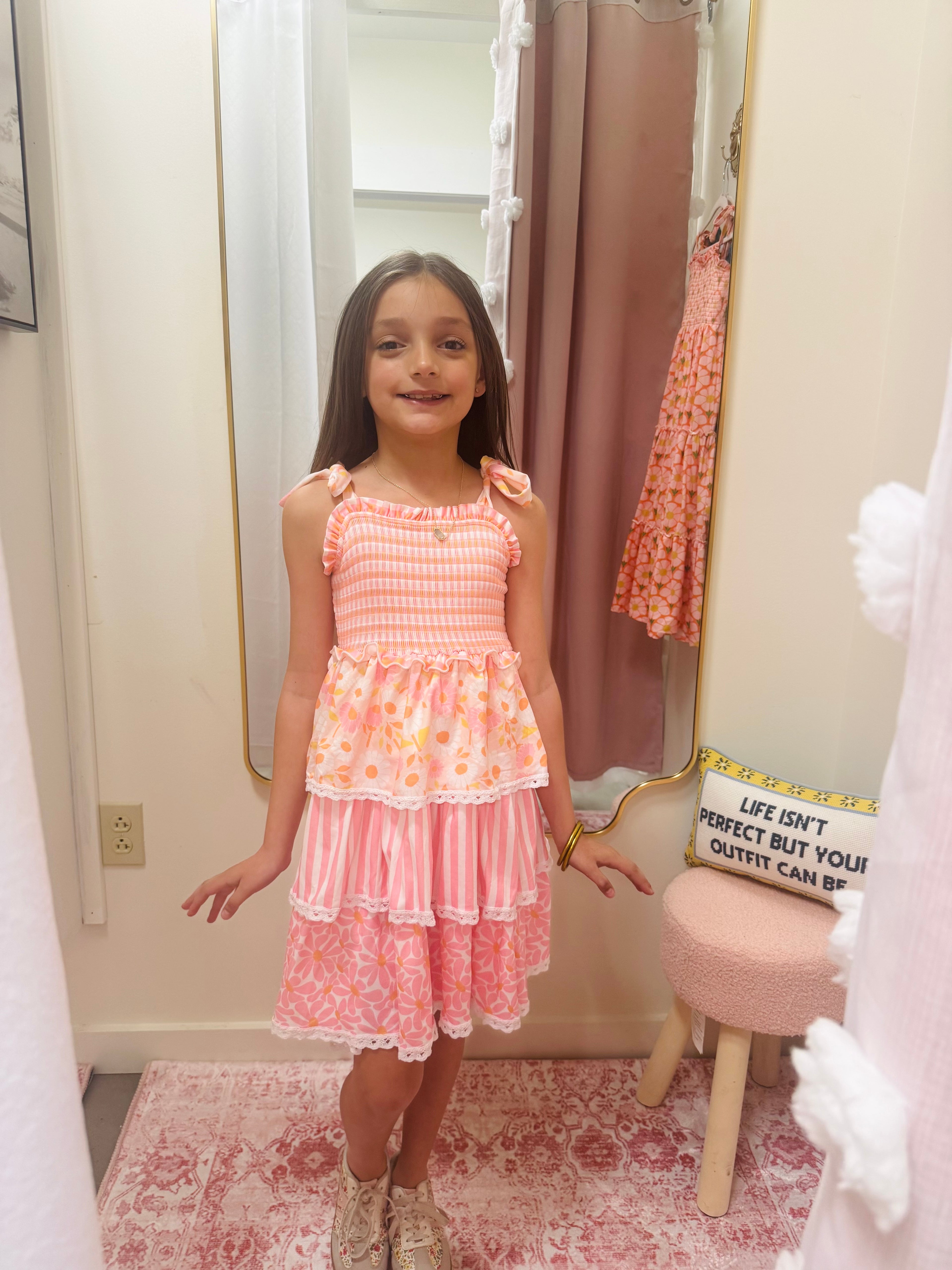 Kids Daisy Summer Dress