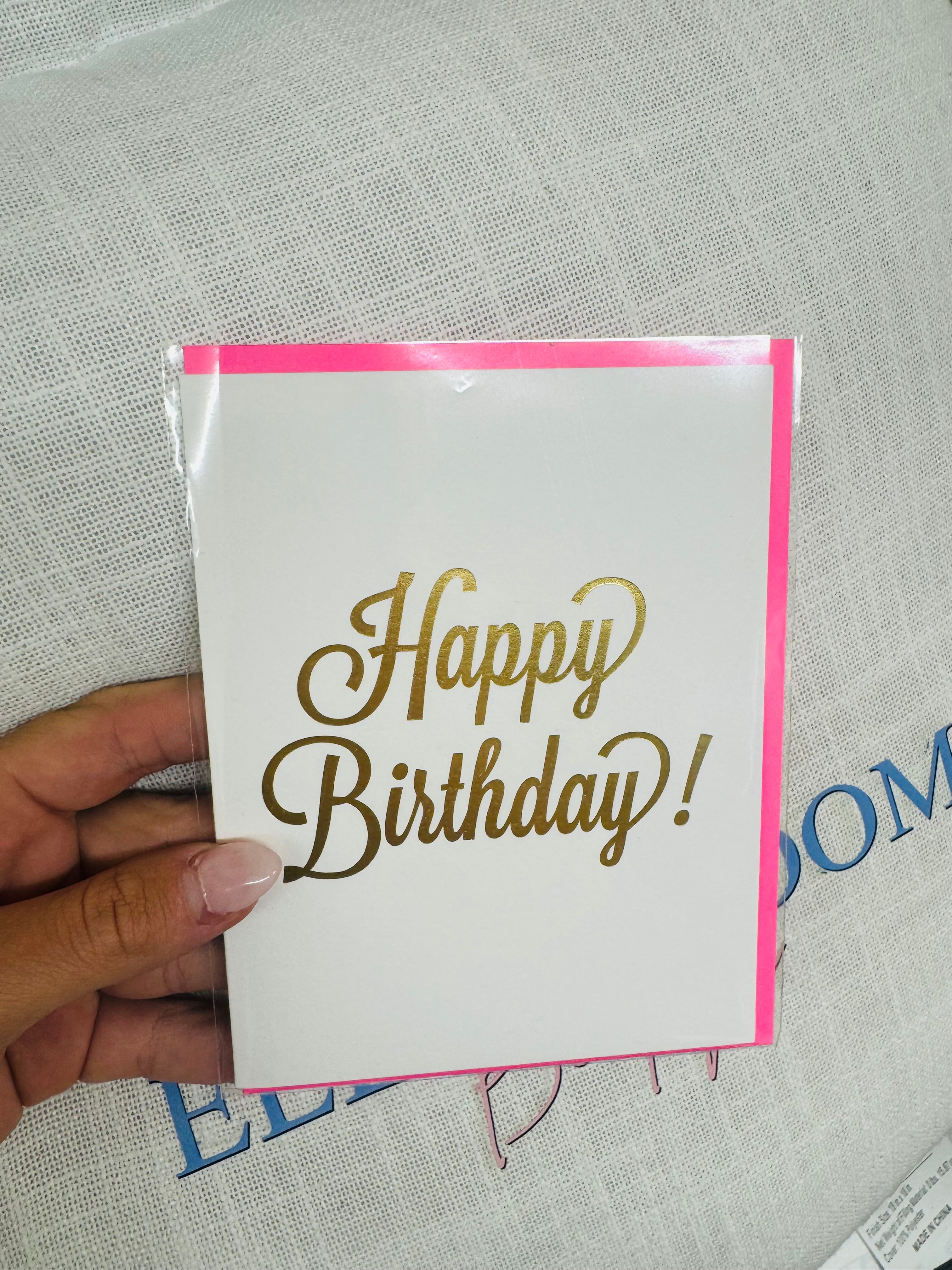 Happy Birthday Card