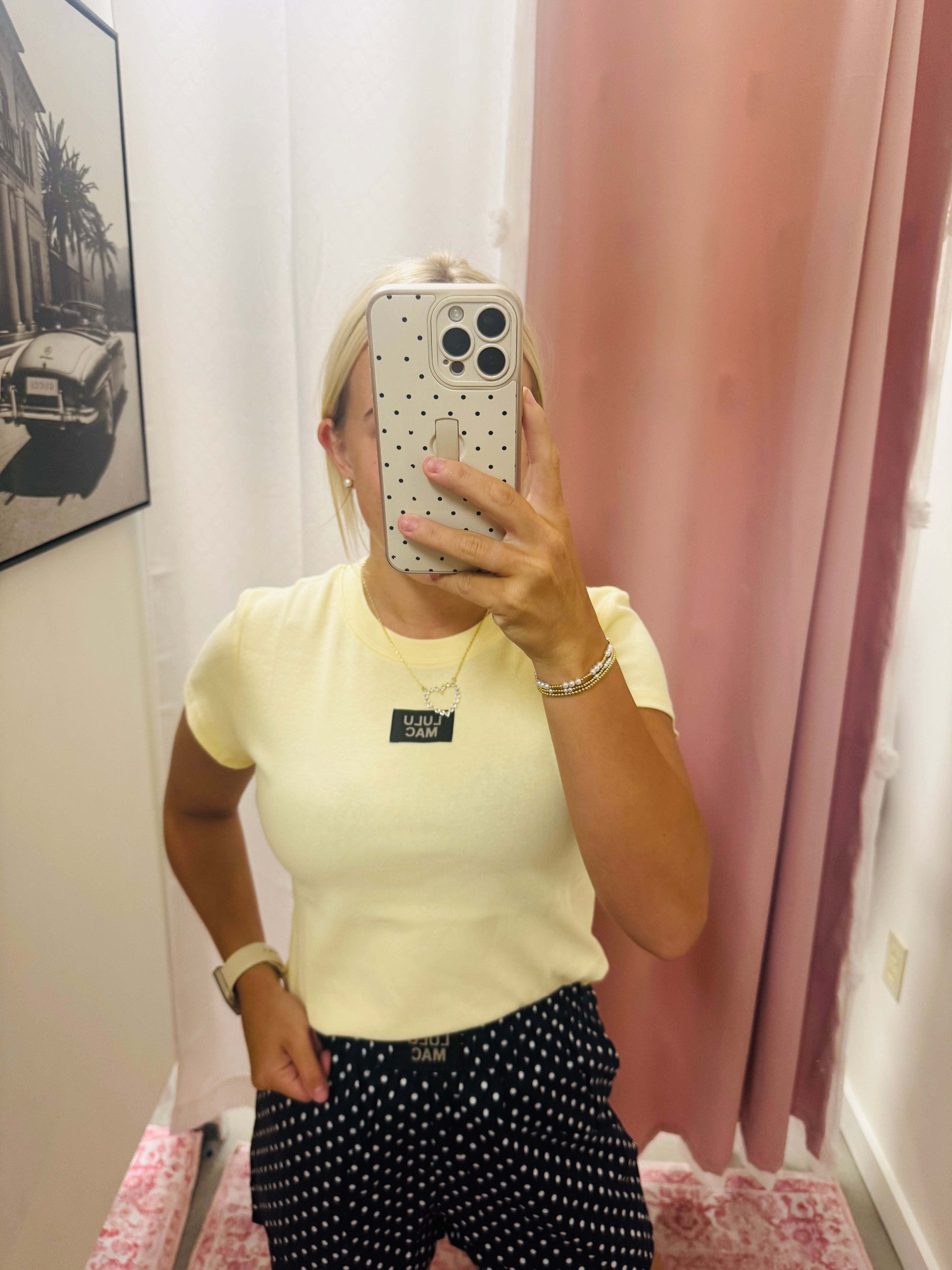 Lulu Mac Baby Yellow Tee