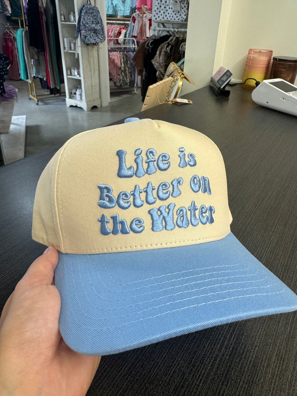 Life Is Better On The Water Trucker
