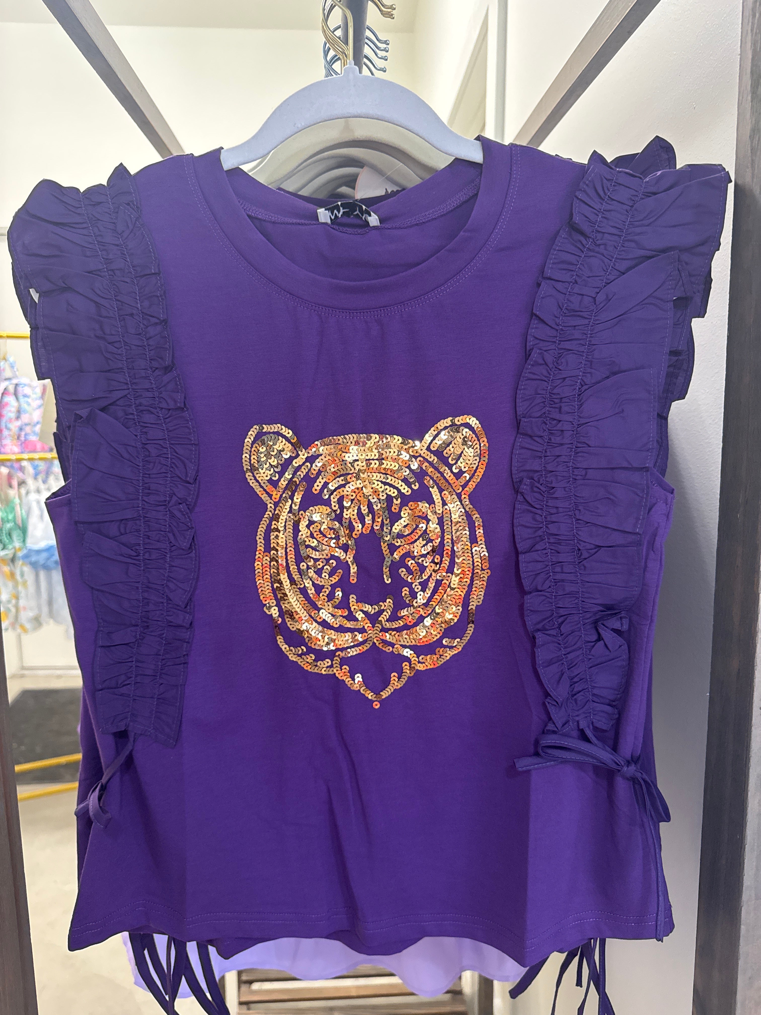 Tiger face shirt
