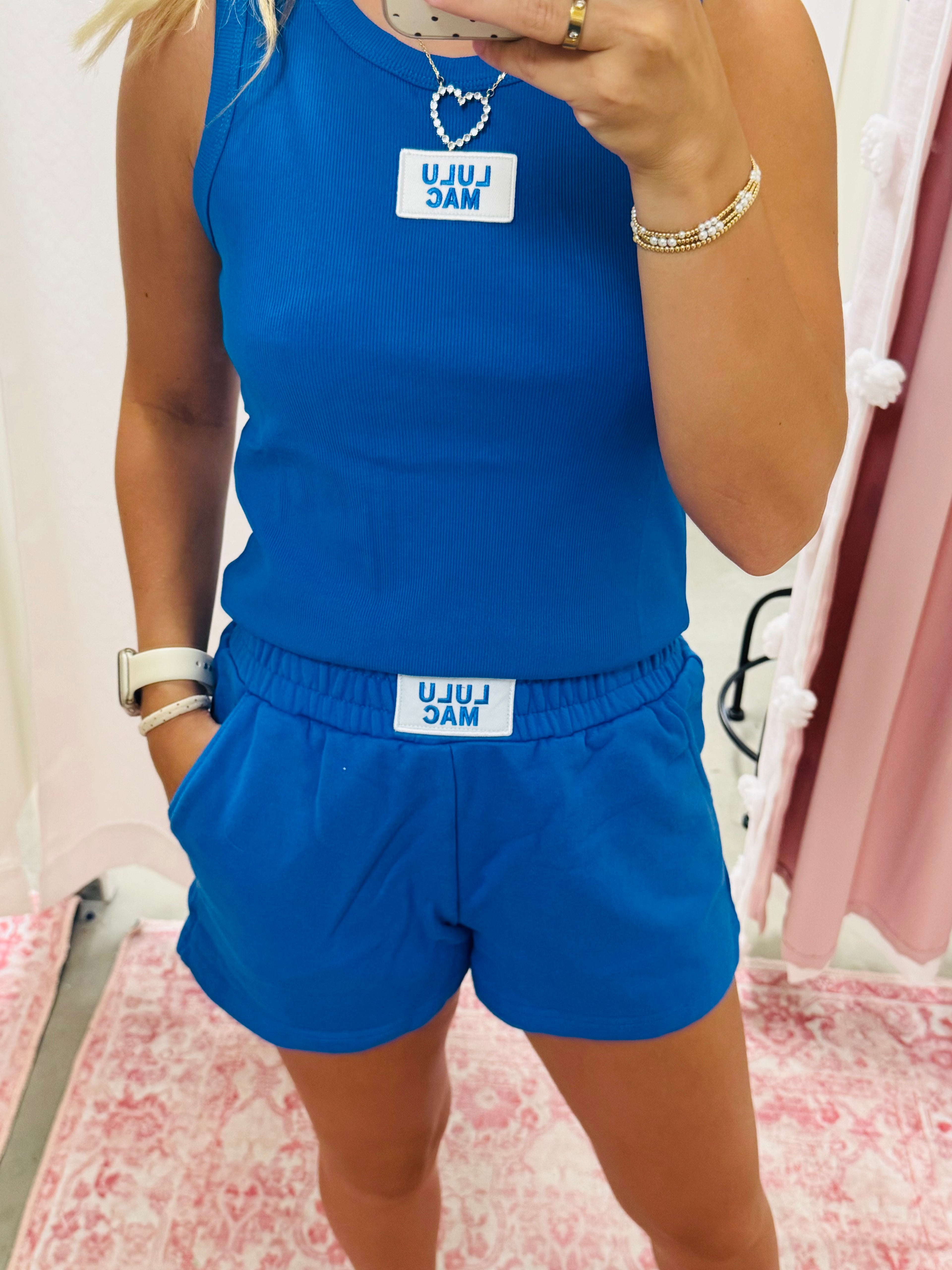 Lulu Mac Blue Shorts