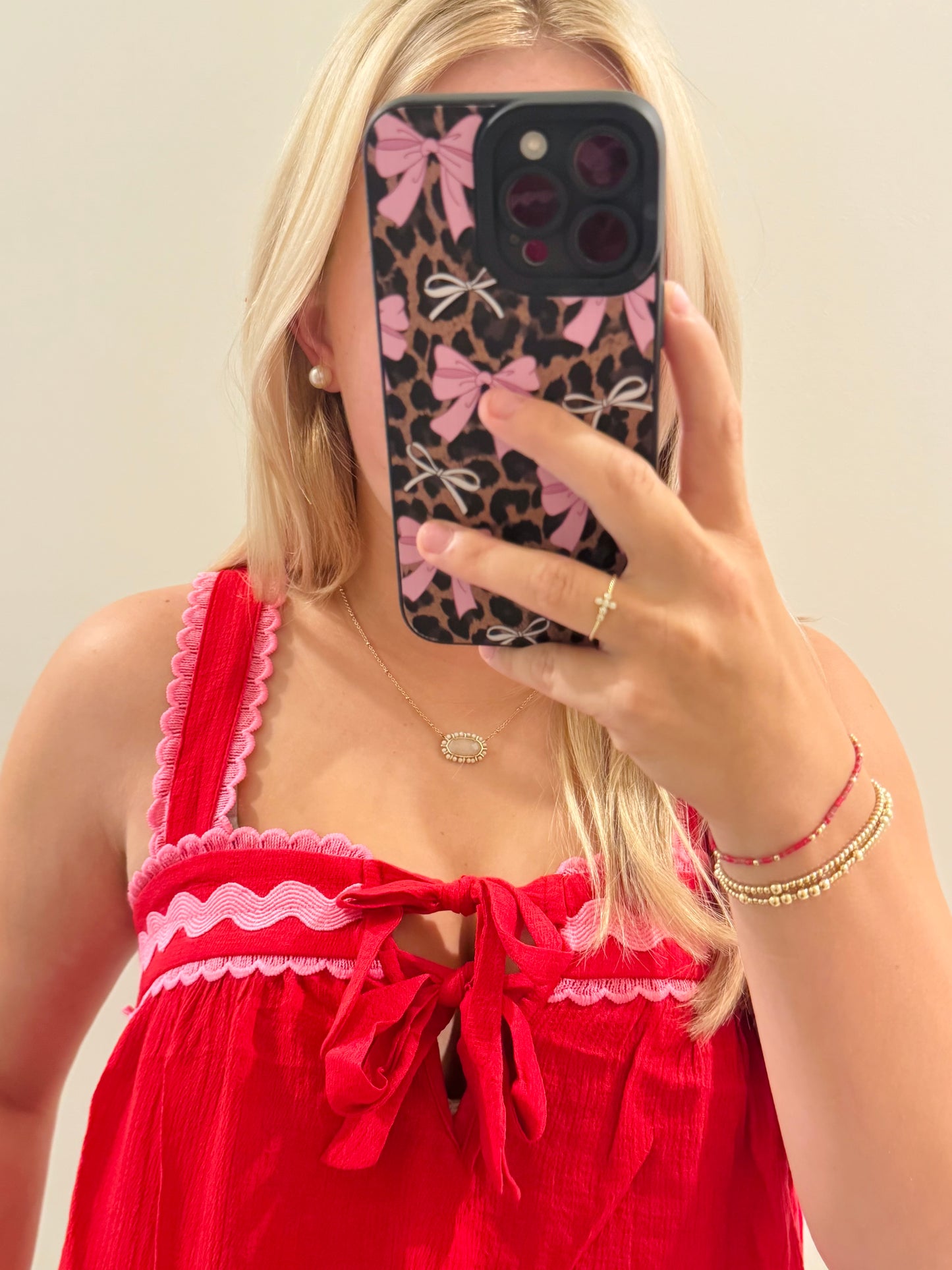Red Ric Rac Tank