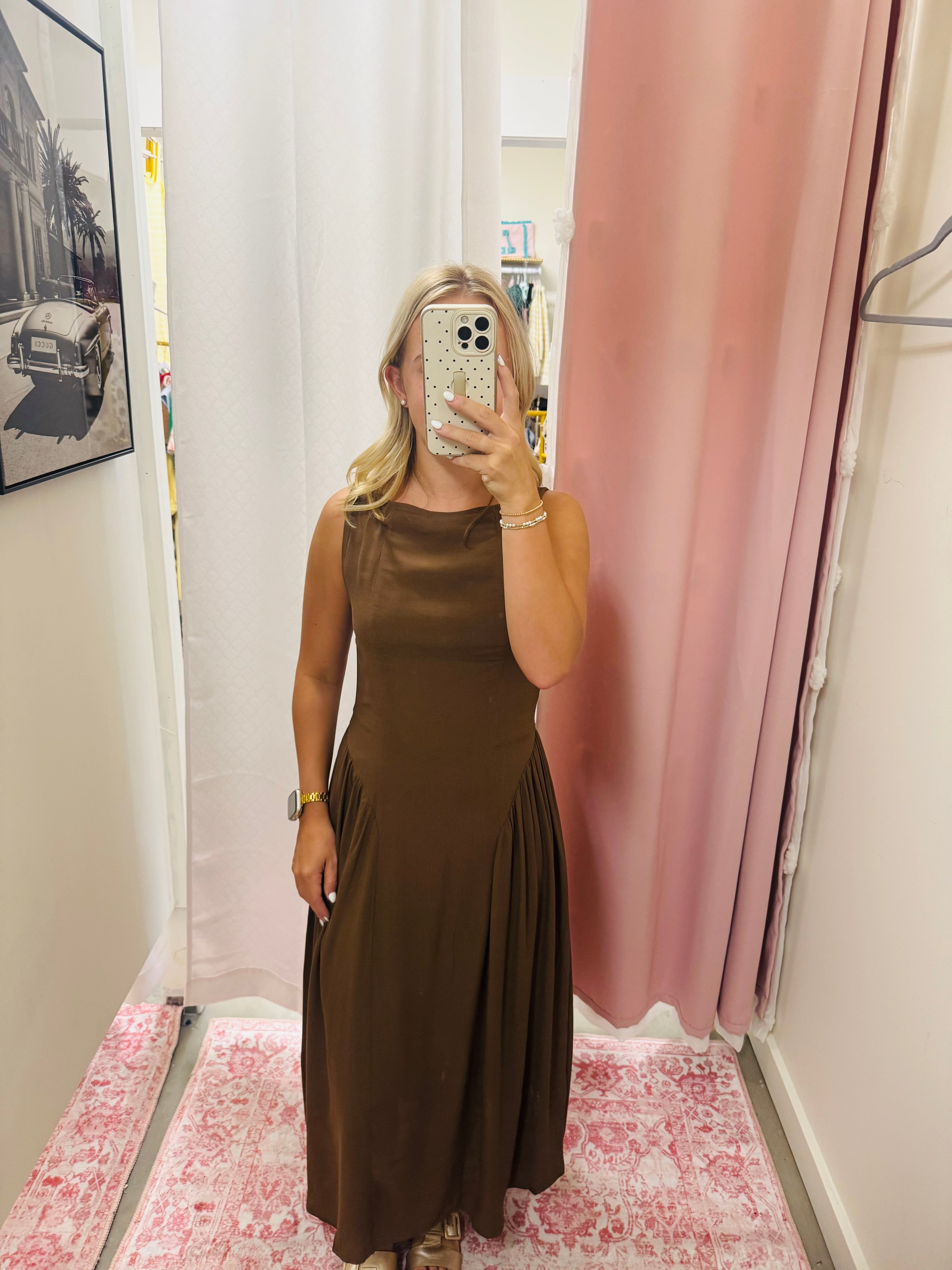 Chocolate Midi Dress