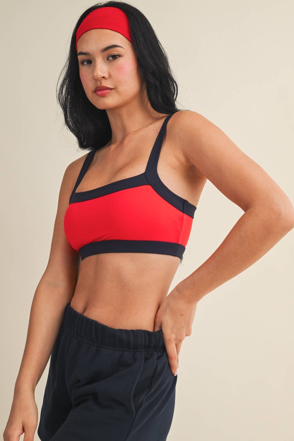 Navy Sports Bra