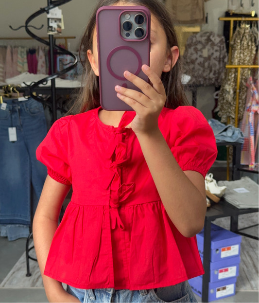 Kid Peplum Top