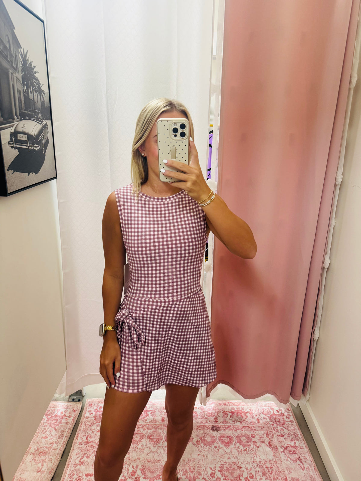 Mauve Wrap Dress