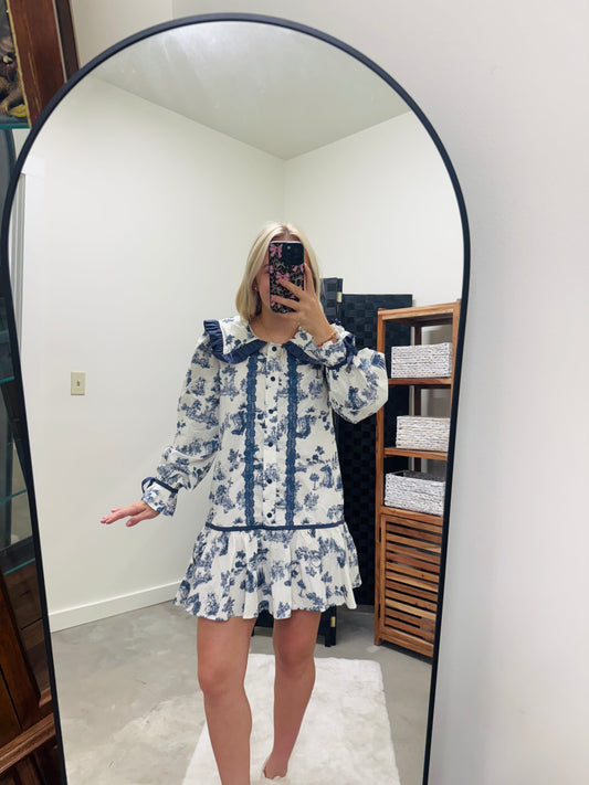 Vintage Blue Dress