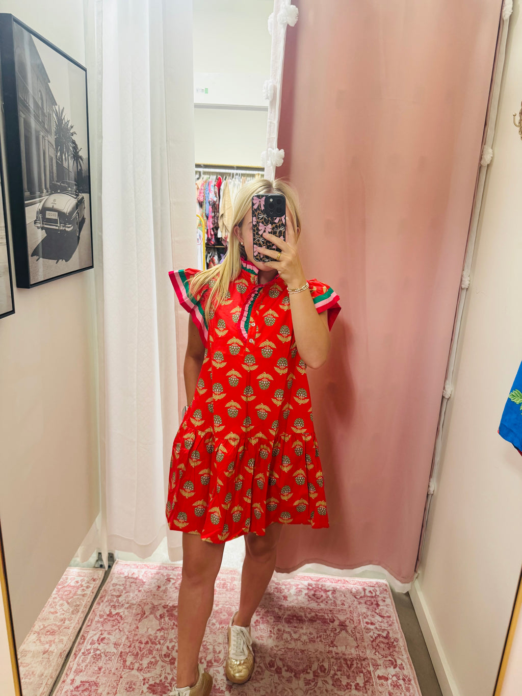 Tropic Red Dress