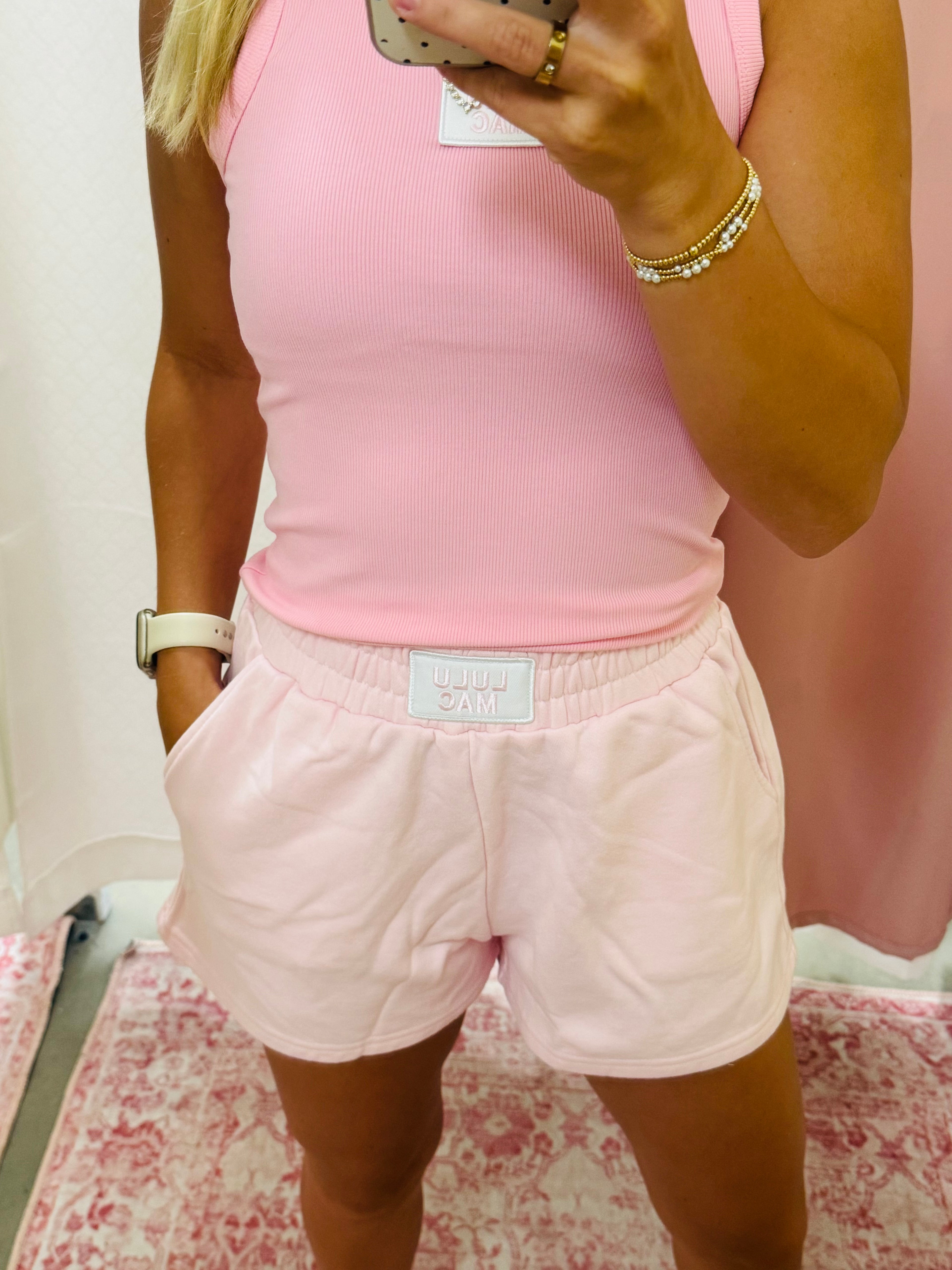Lulu Mac Pink Shorts