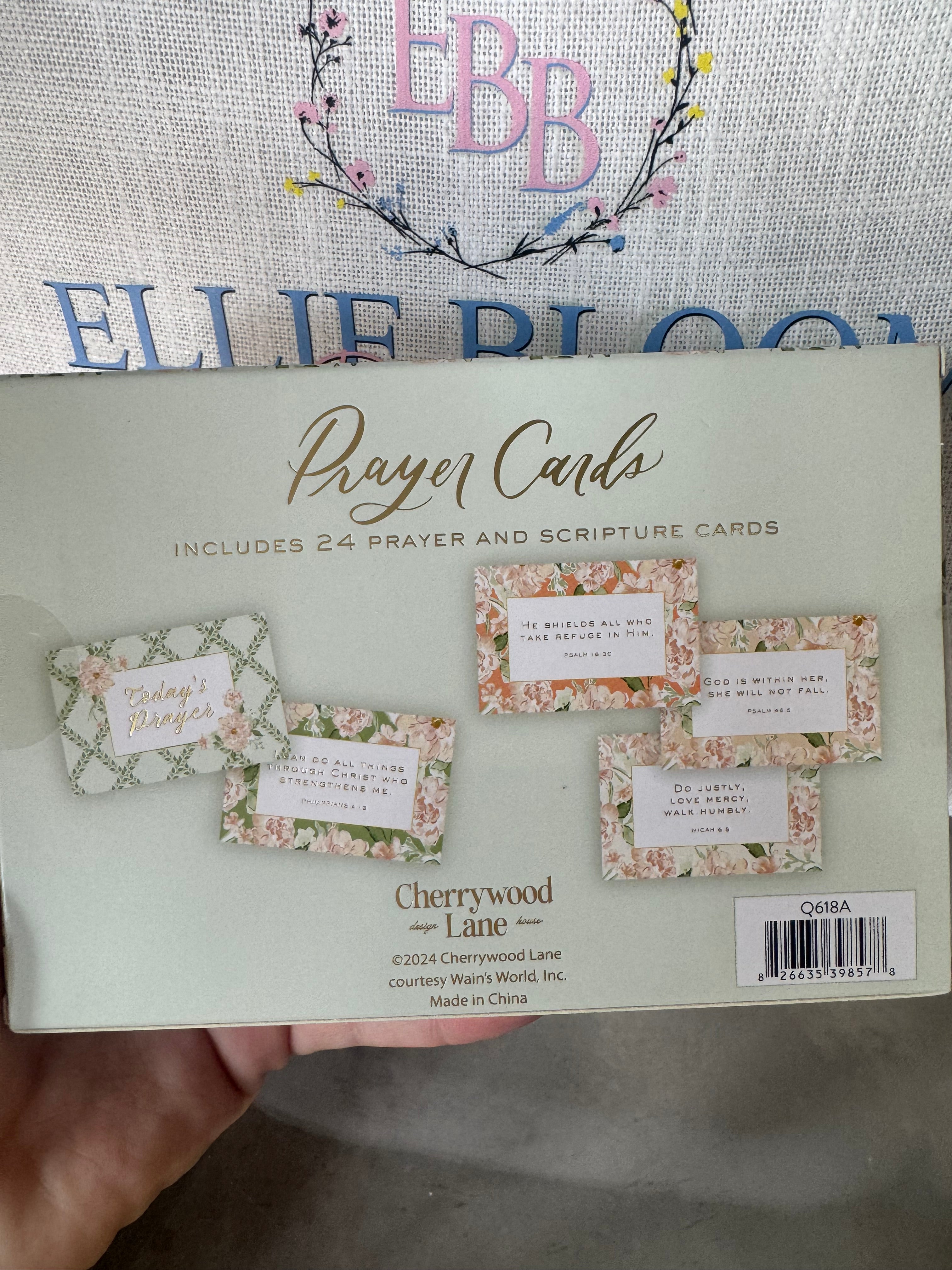 24 Prayer Cards