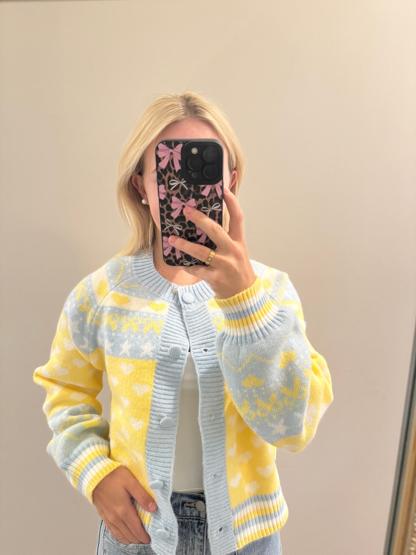 Patterned Cardigan