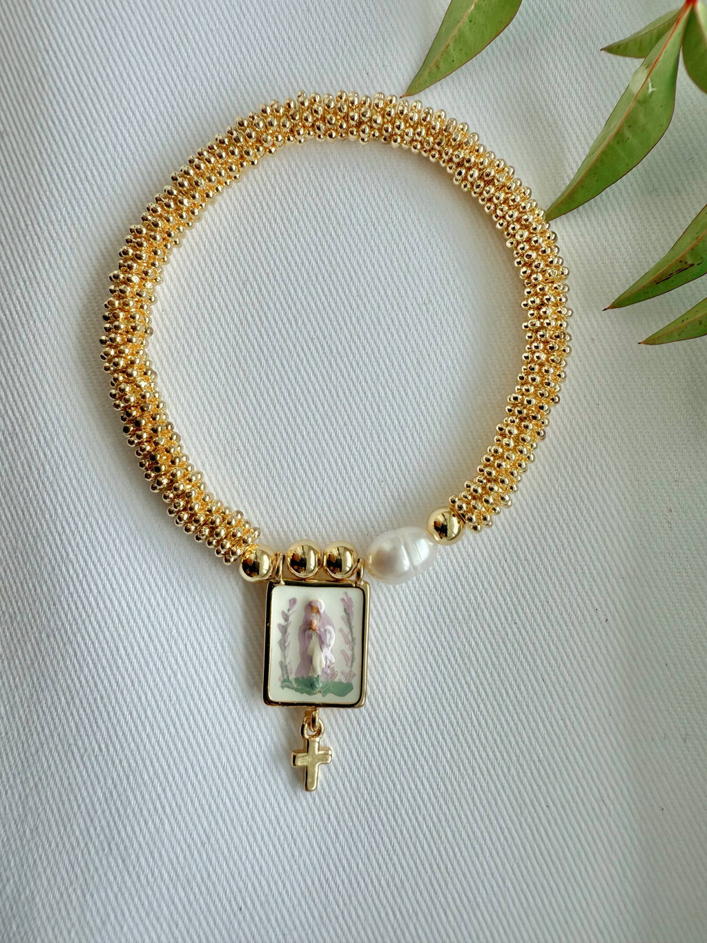 Our Lady in Lavender Bracelet