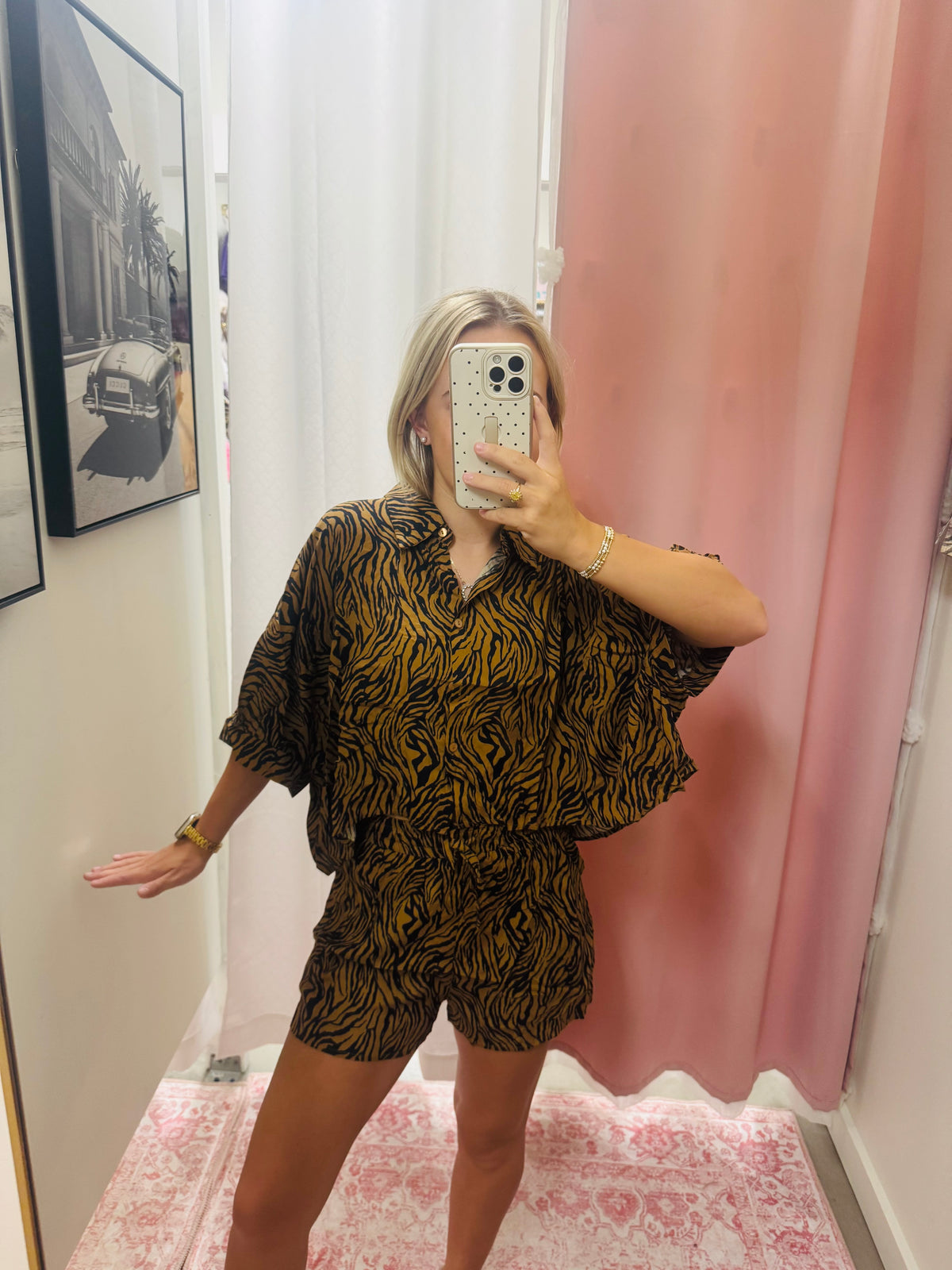 Tiger printed Set